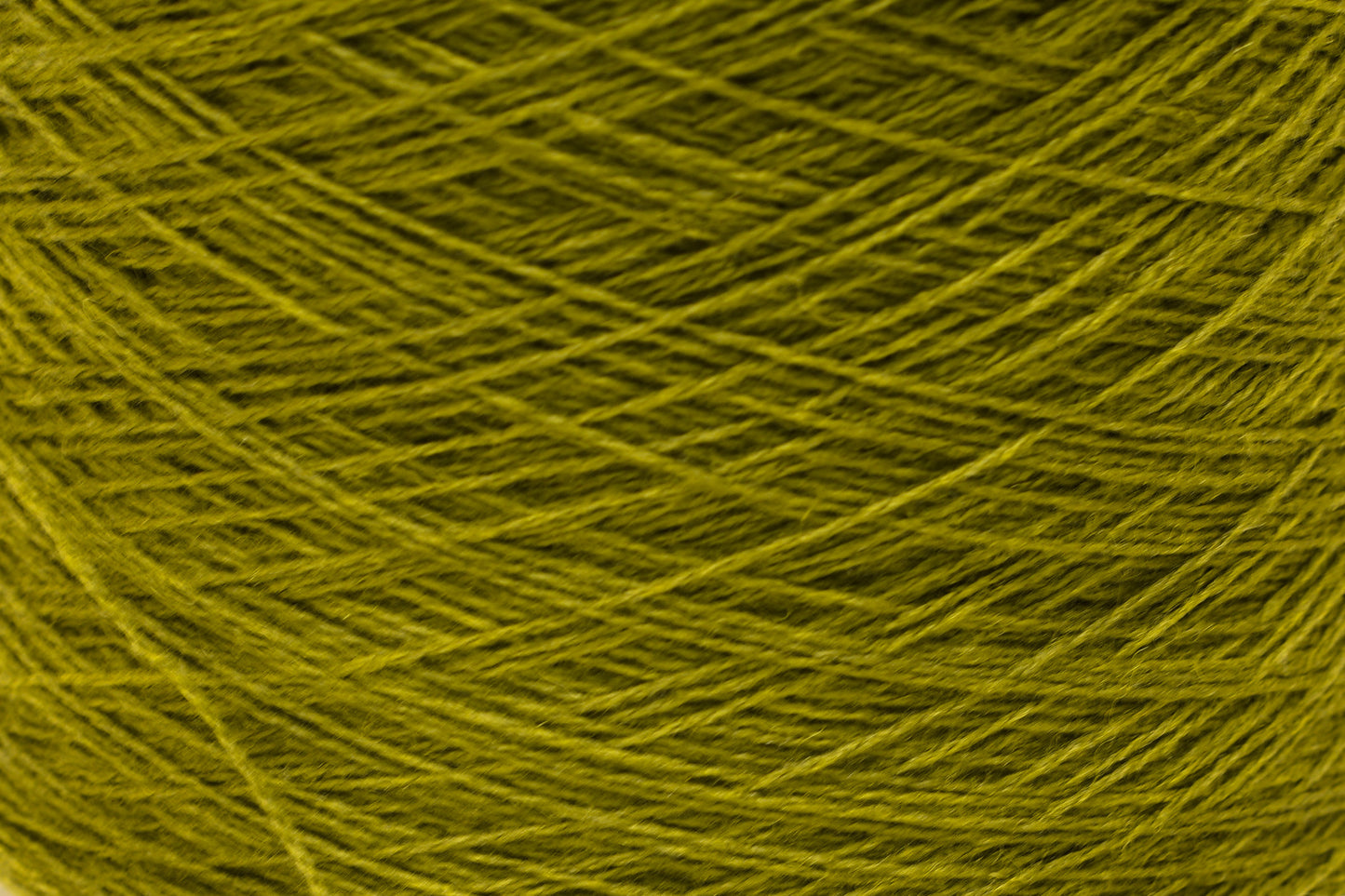 Moss green soft merino wool in cone - 900g/31,7oz.