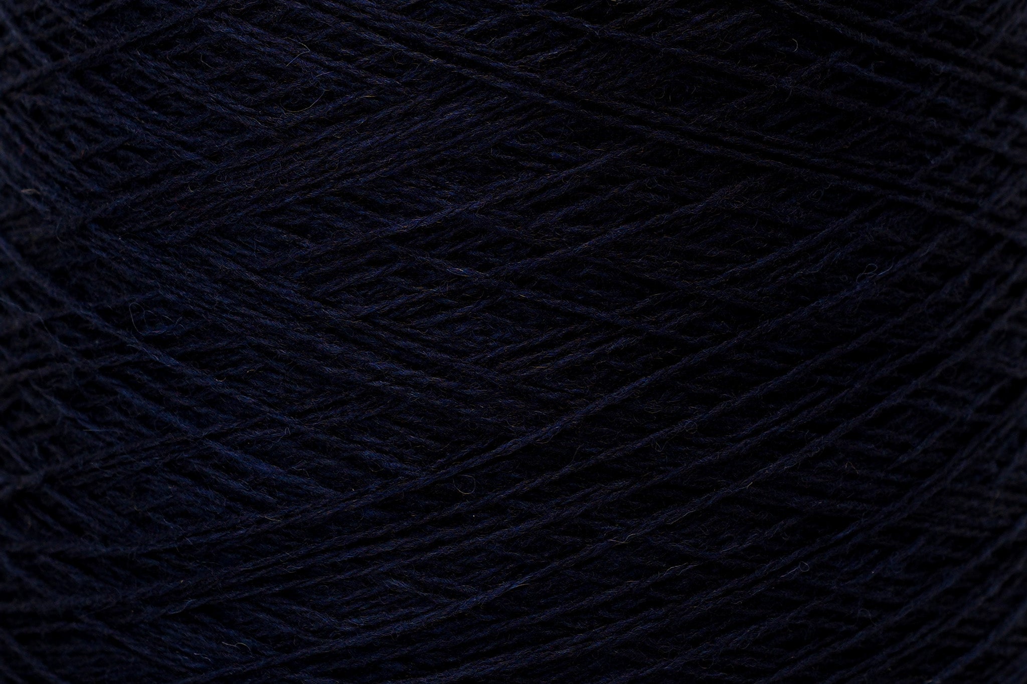Dark blue soft merino wool in cone - 900g/31.7oz