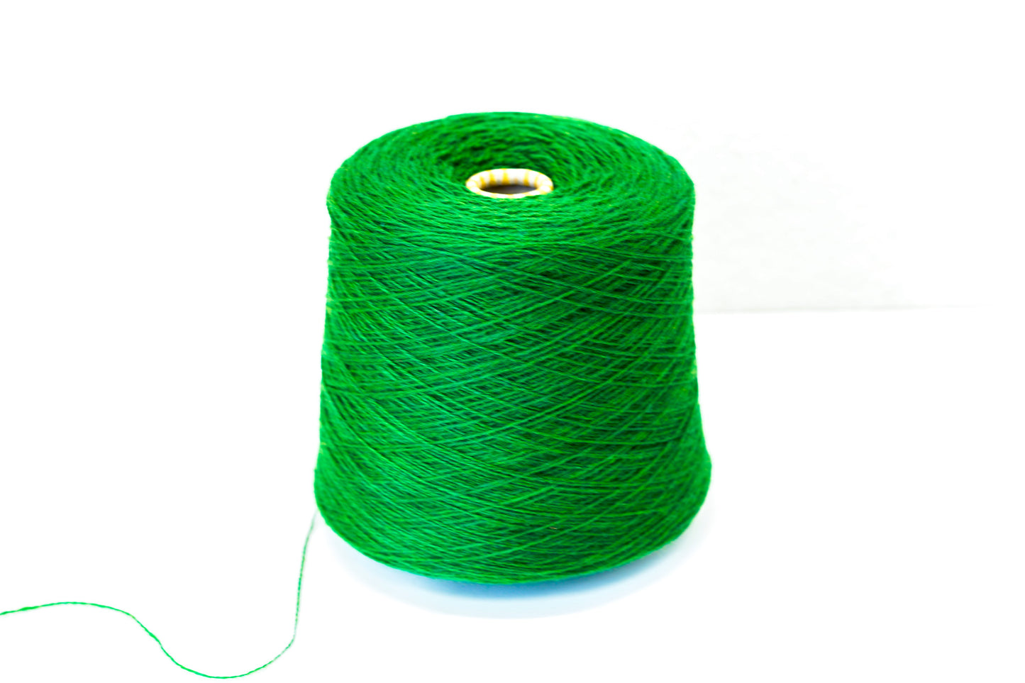 New Zealand Green wool in cone - 347