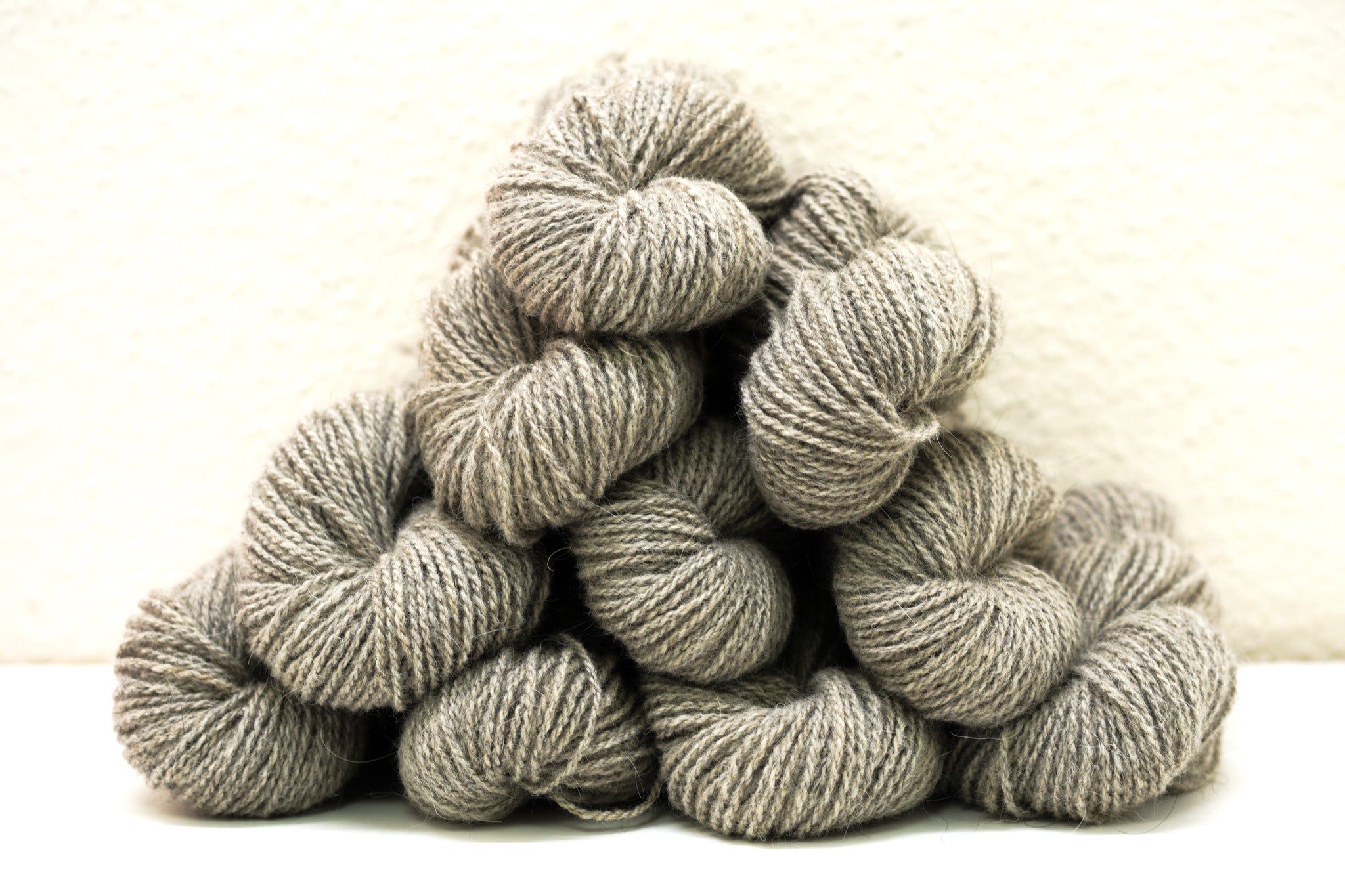 Grey Caucasian Shepherd Dog Wool 80% and Tyrolean wool blend
