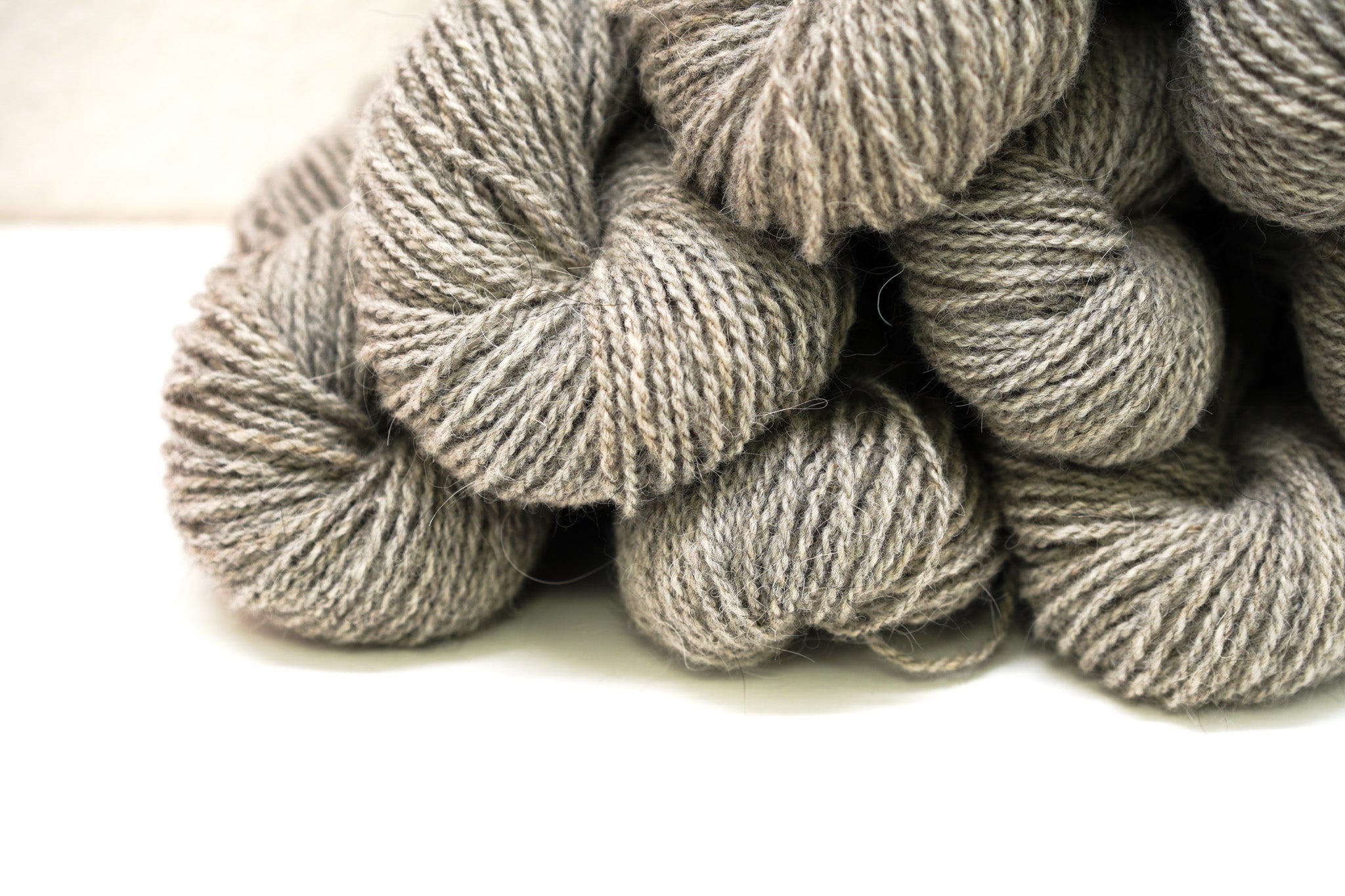Grey Caucasian Shepherd Dog Wool 80% and Tyrolean wool blend