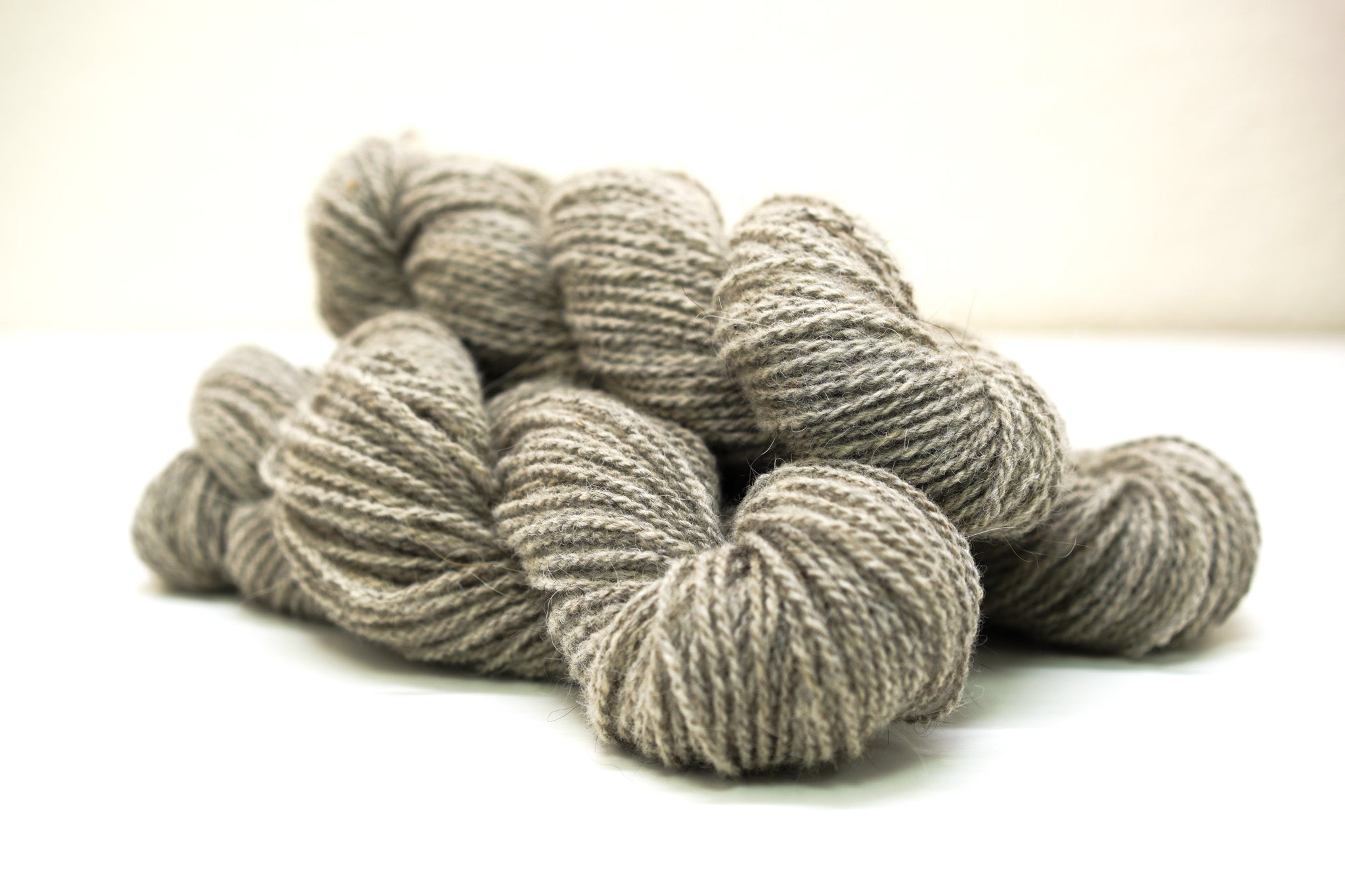 Grey Caucasian Shepherd Dog Wool 80% and Tyrolean wool blend