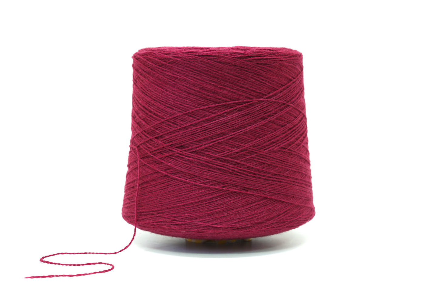 Beetroot purple soft merino wool in cone - 900g / 31,7oz.