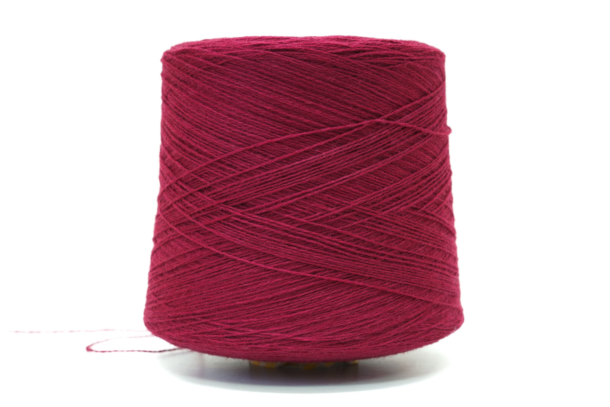 Beetroot purple soft merino wool in cone - 900g / 31,7oz.
