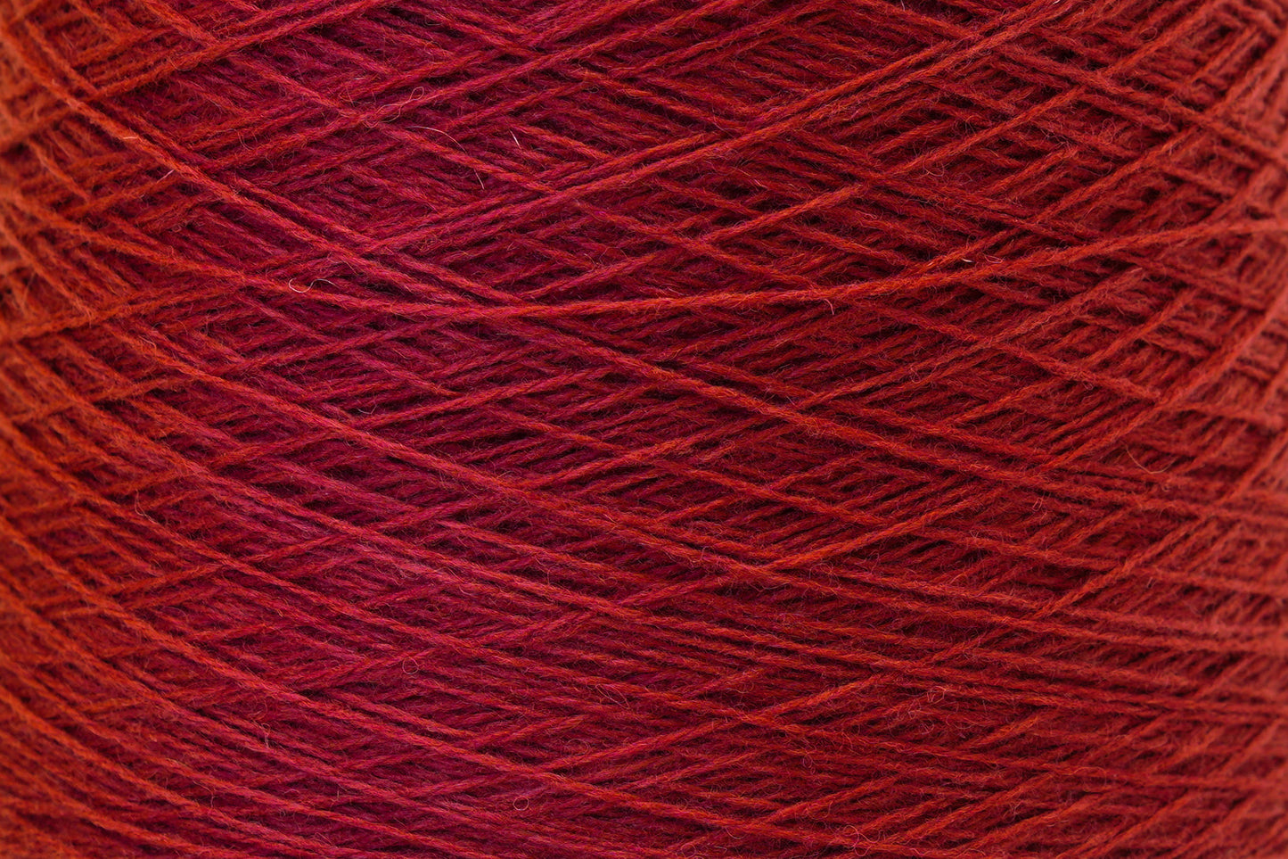 Burnt brick soft merino wool in cone - 900g / 31,7oz.