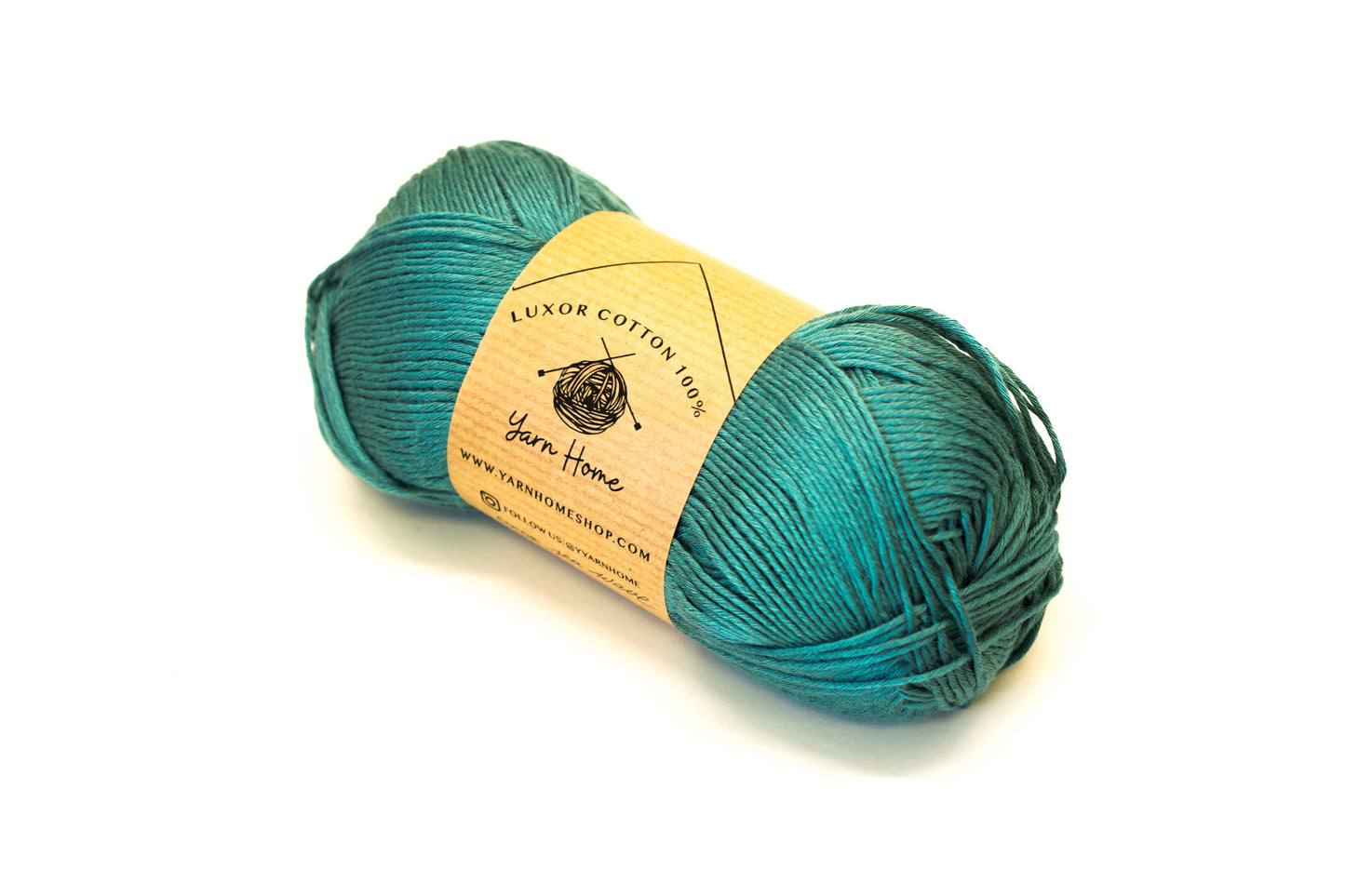 Sea wave blue 100% bamboo yarn 100g/3,5oz.
