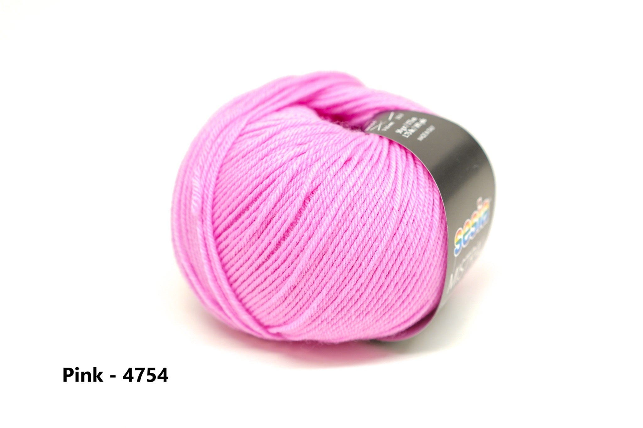 Pink color - 4754 - SESIA Mistral virgin wool 50g./175m