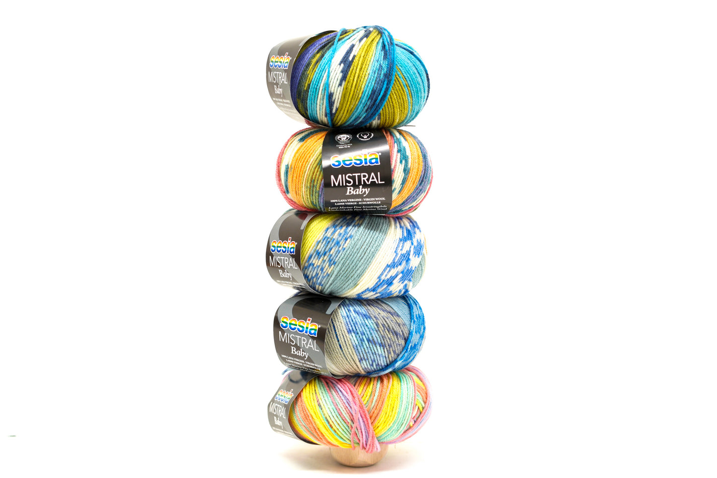 Virgin Merino Wool Yarn - Sesia - 9425