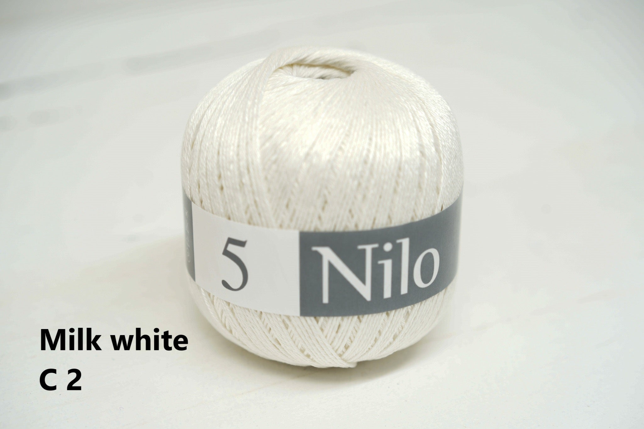 100% mercerised cotton 100g/272m - 46 colors