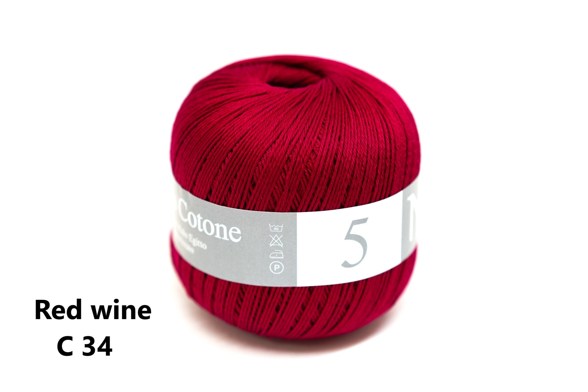 100% mercerised cotton 100g/272m - 46 colors