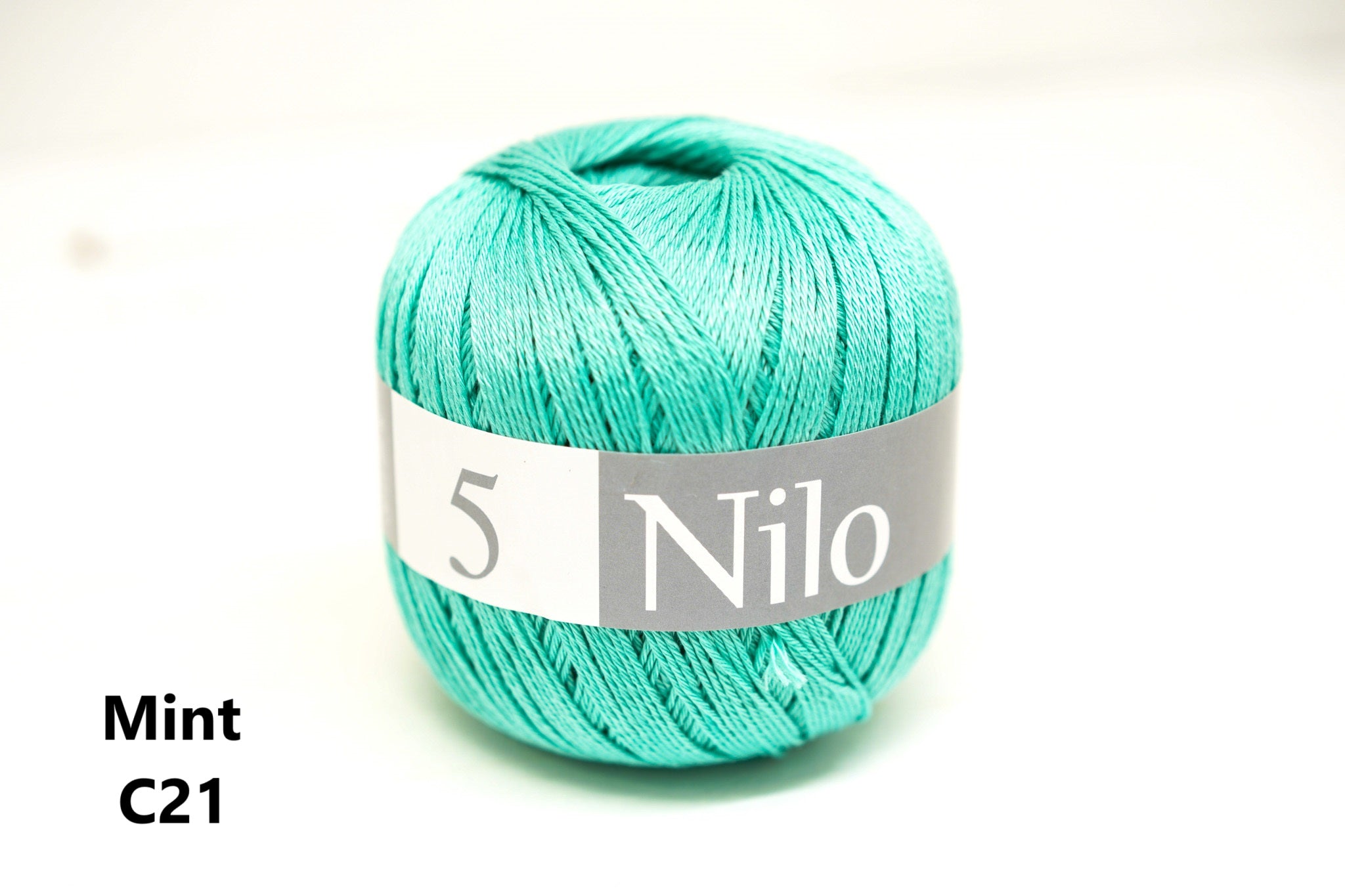 100% mercerised cotton 100g/272m - 46 colors