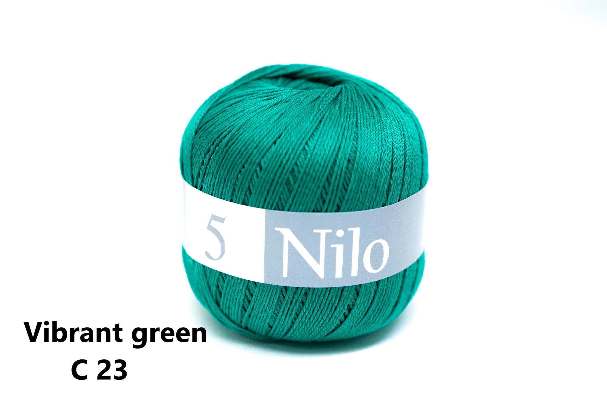 100% mercerised cotton 100g/272m - 46 colors