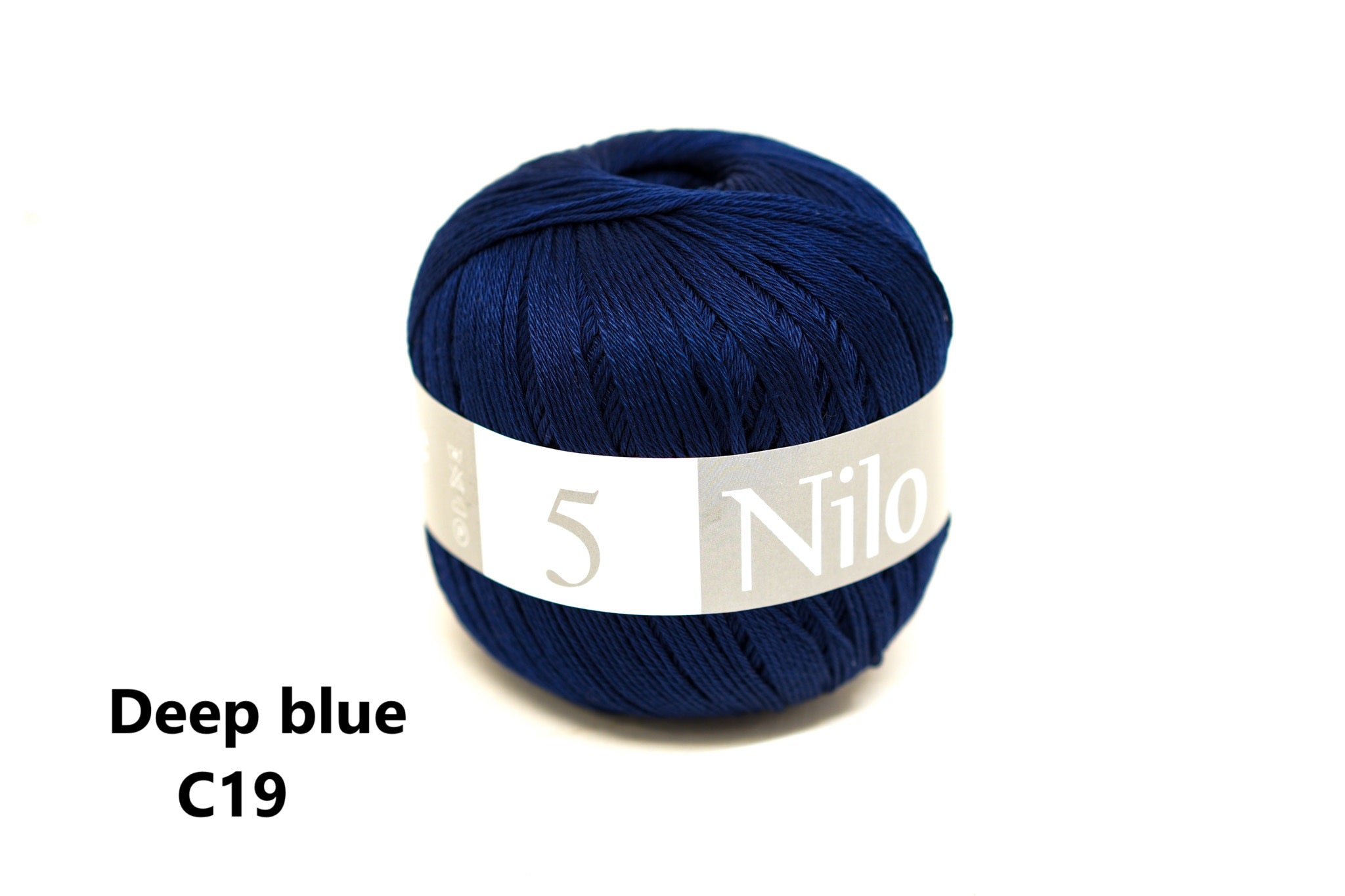 100% mercerised cotton 100g/272m - 46 colors