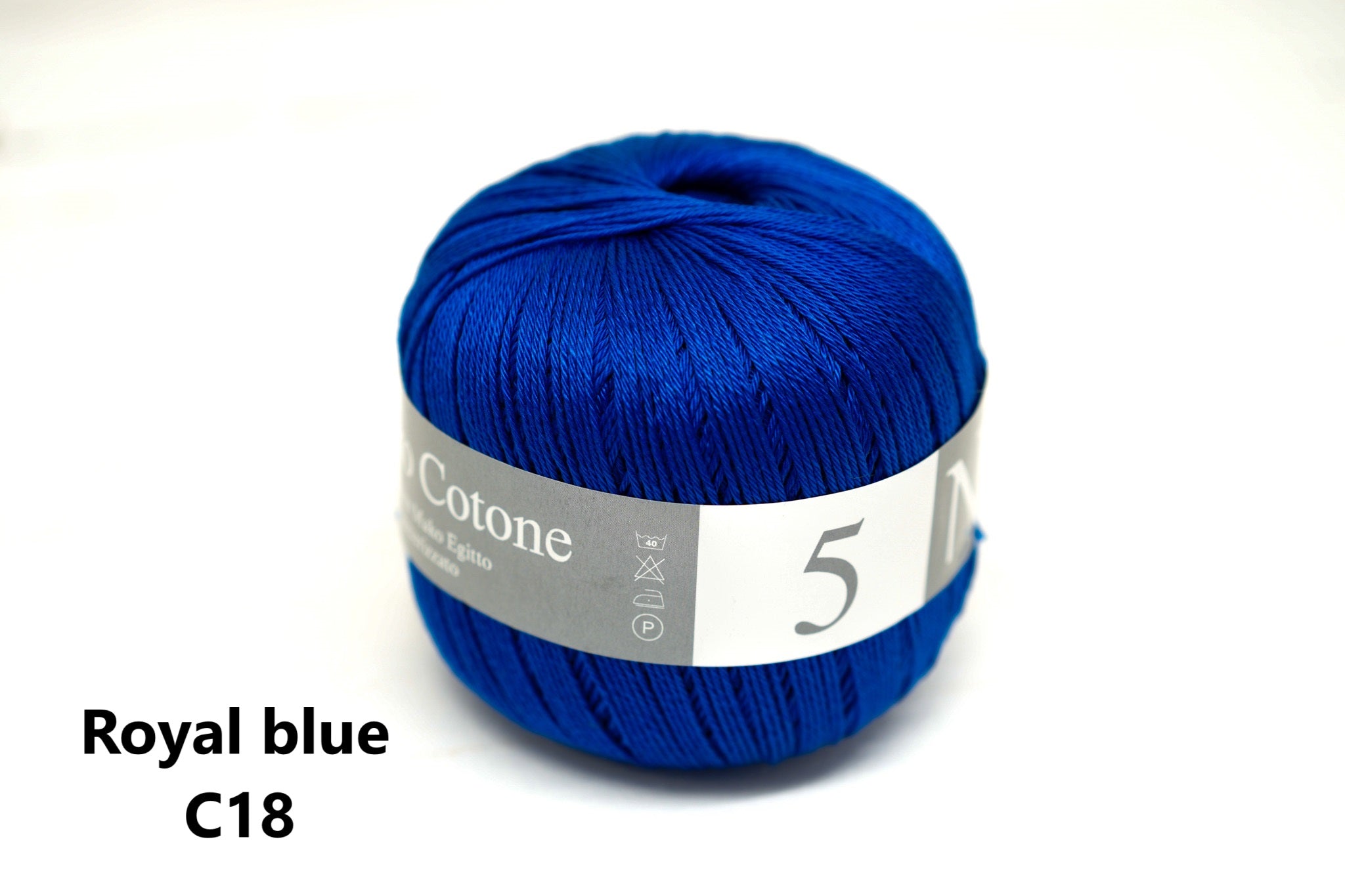 100% mercerised cotton 100g/272m - 46 colors