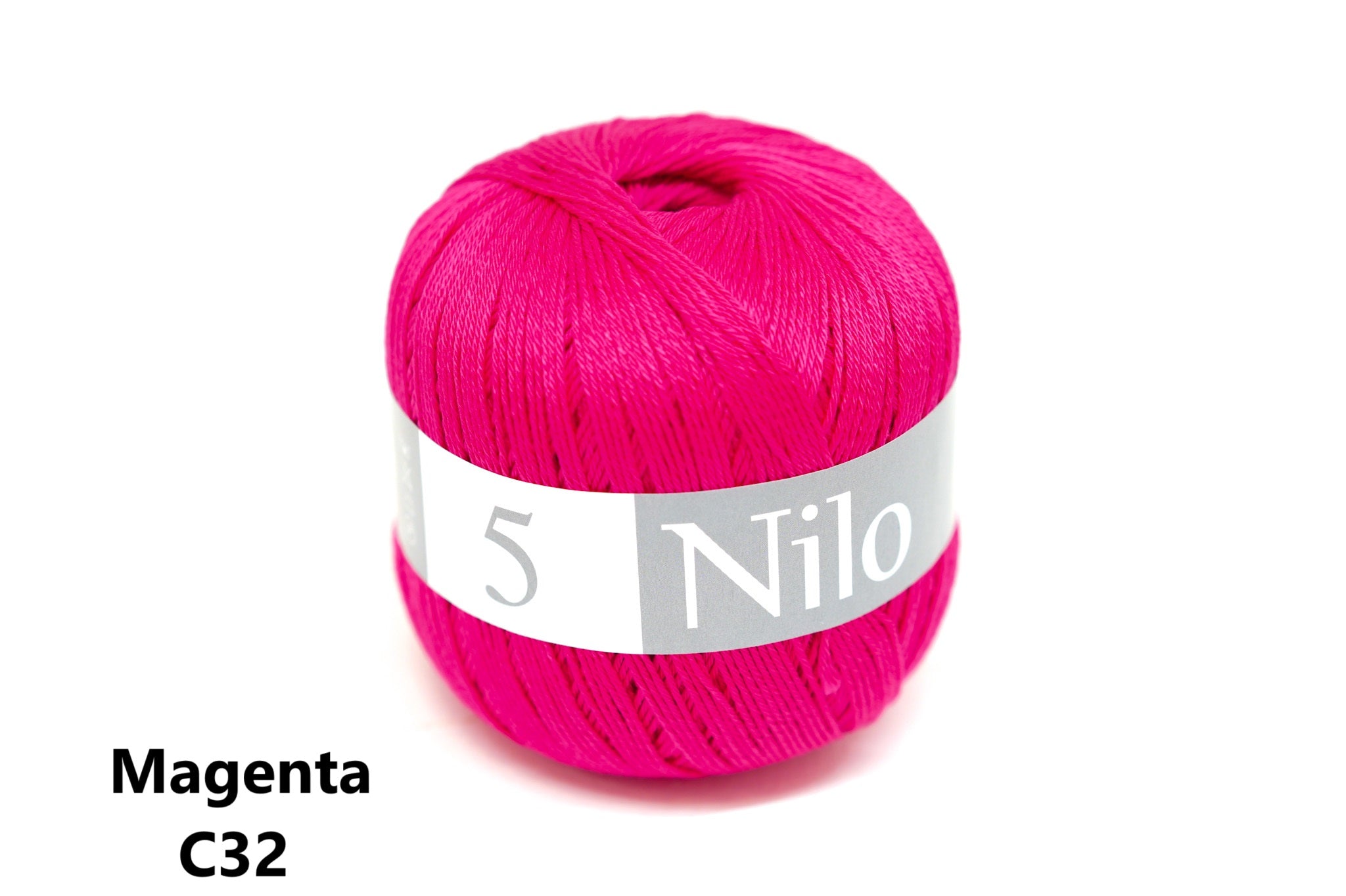 100% mercerised cotton 100g/272m - 46 colors