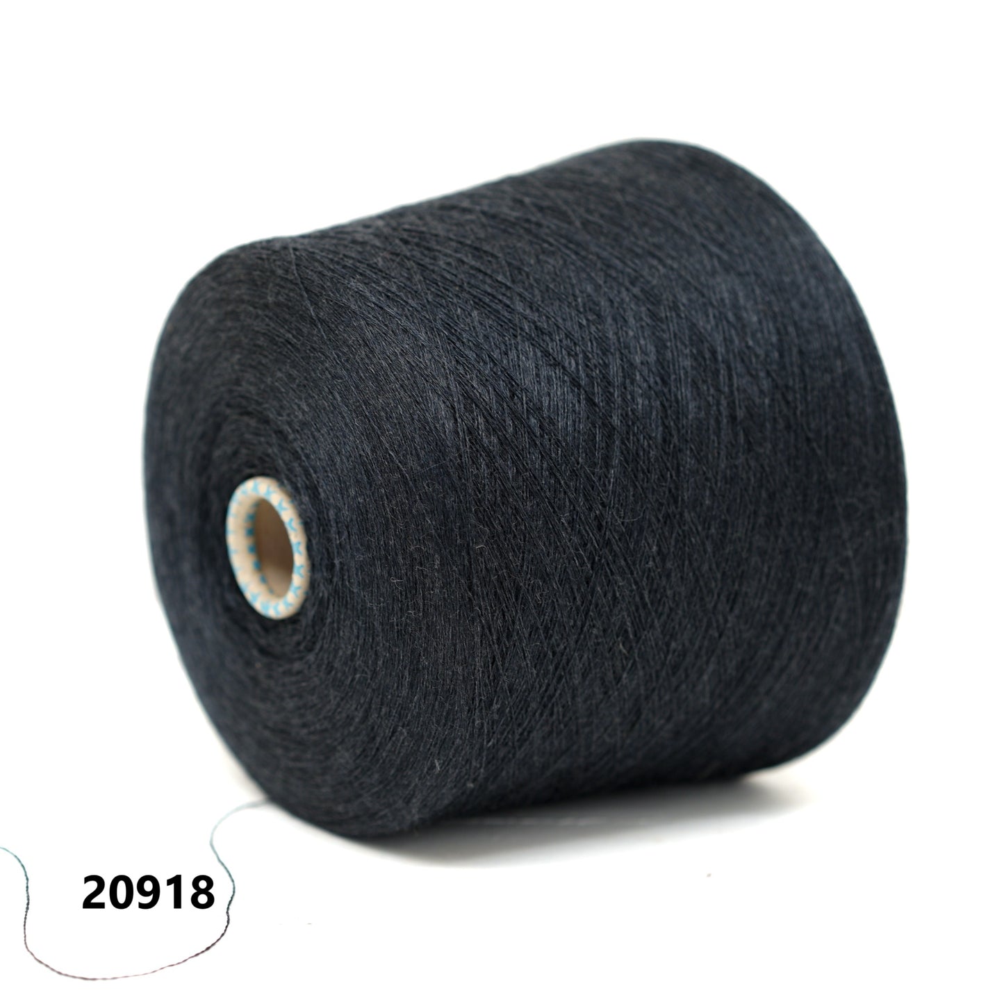 Anthracite - 100% Extra Fine Merino Wool - Ultra Thin Lace - 100g/3.5oz