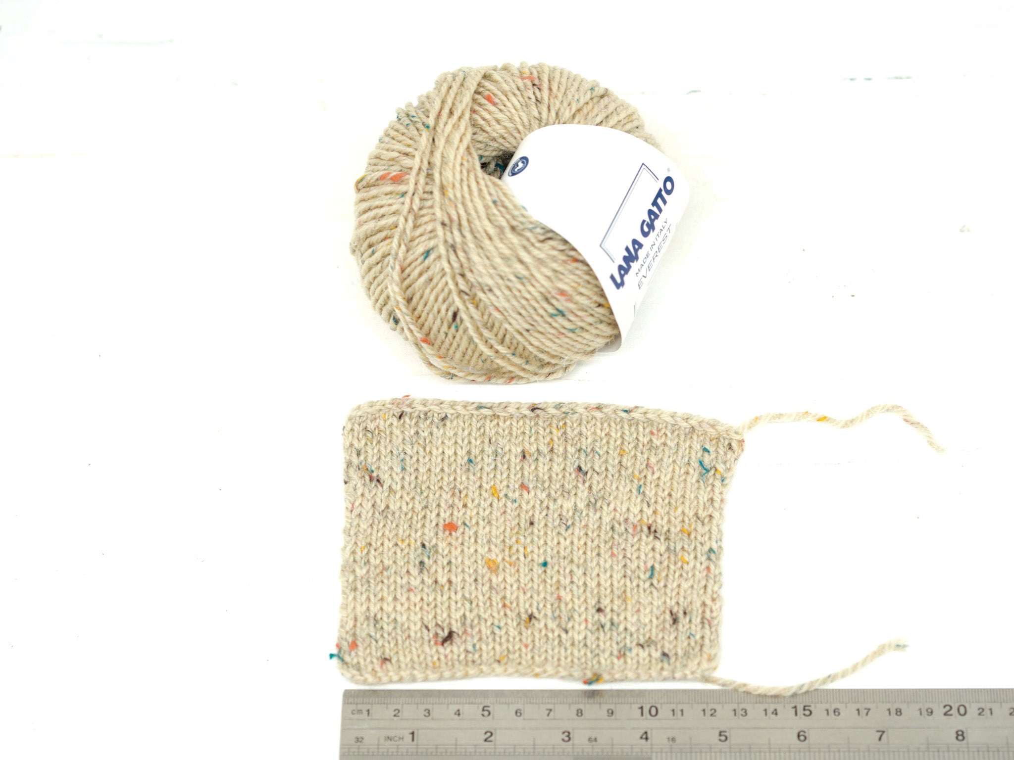 Ivory tweed - Lana GATTO - Everest - wool yarn