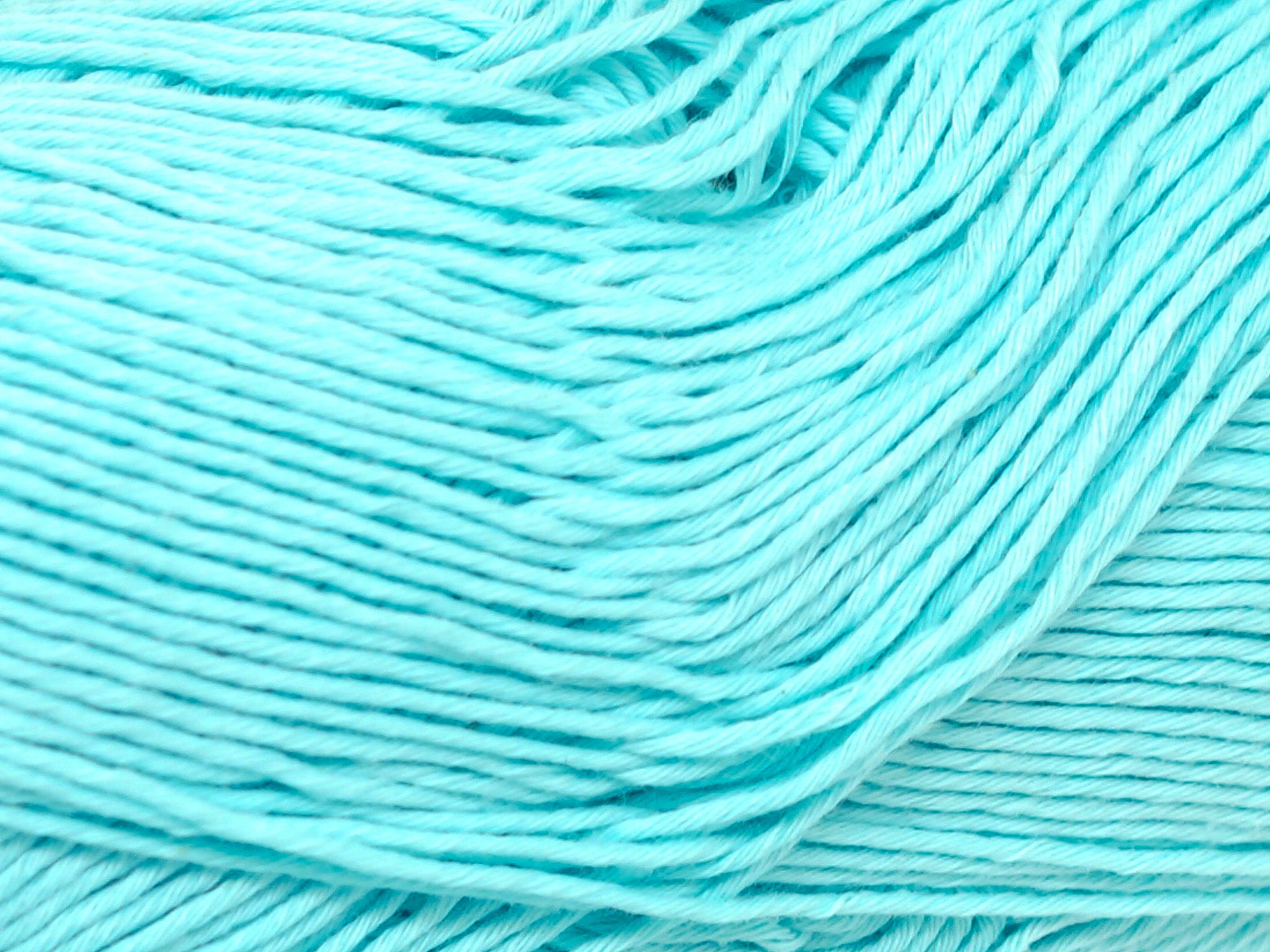 Blue-mint bamboo yarn
