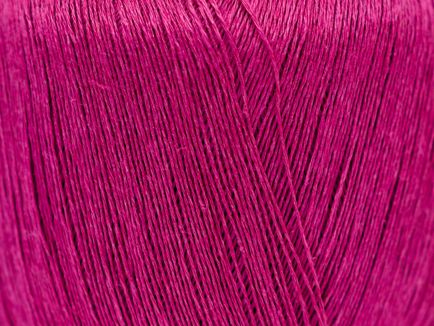 100% linen yarn in rasberry pink color