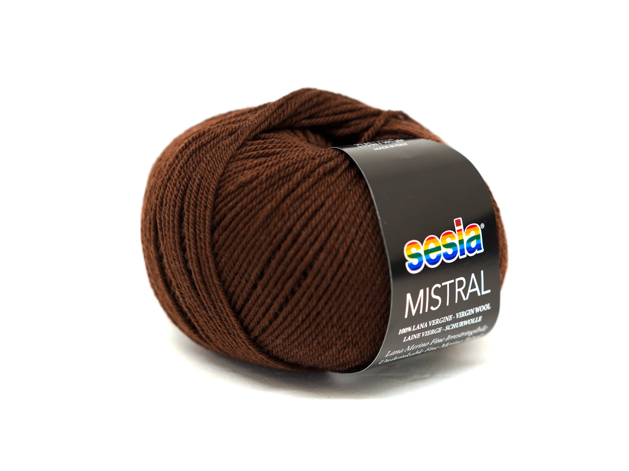 Brown - 0367 - SESIA Mistral virgin wool 50g./175m