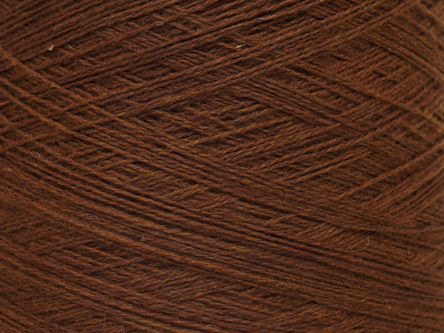 Caramel brown color wool in cone - 294