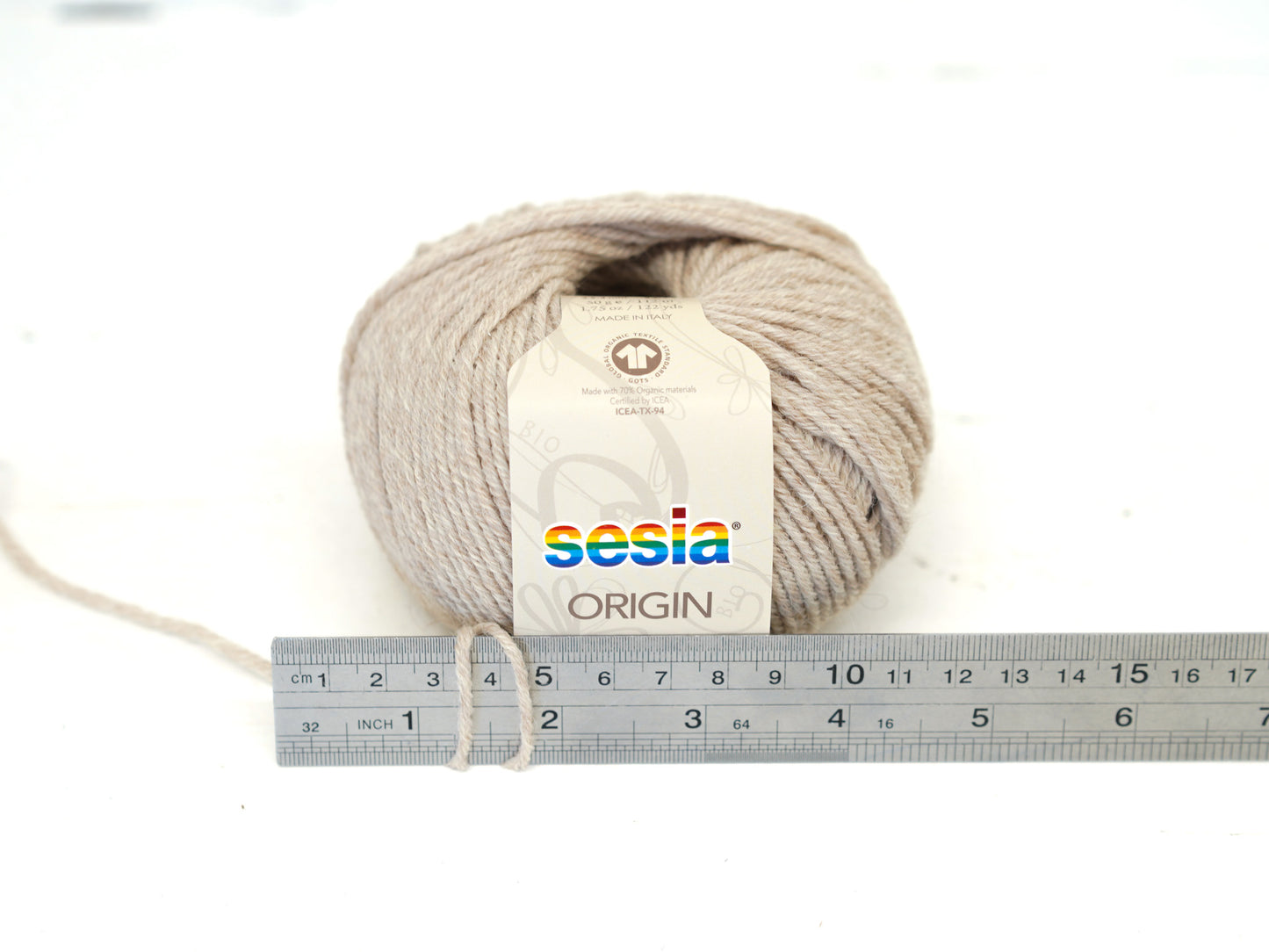Beige SESIA Origin – 70% Virgin Wool Alpaca blend, 50g / 112m
