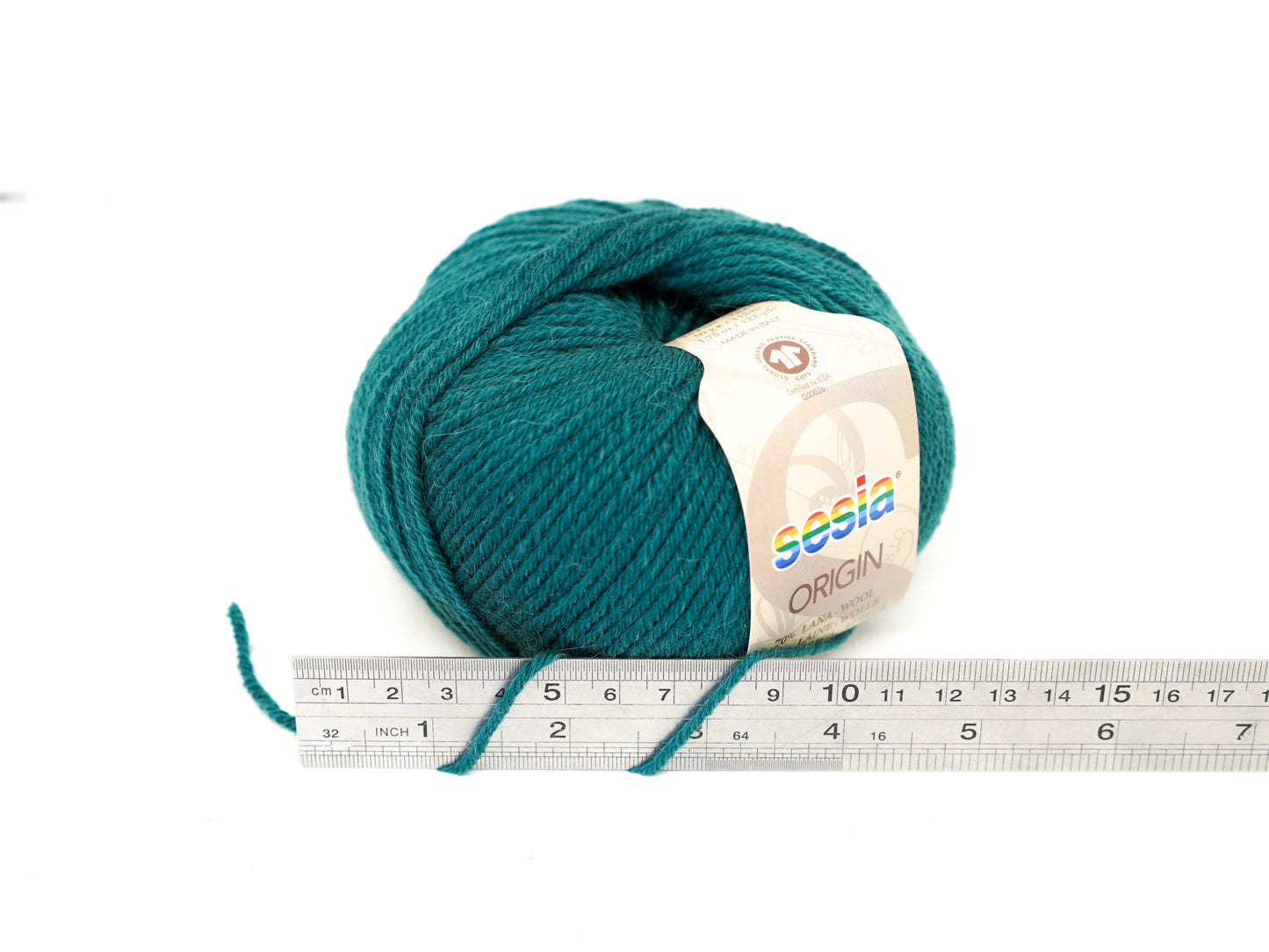 Emerald green SESIA Origin – 70% Virgin Wool Alpaca blend, 50g / 112m