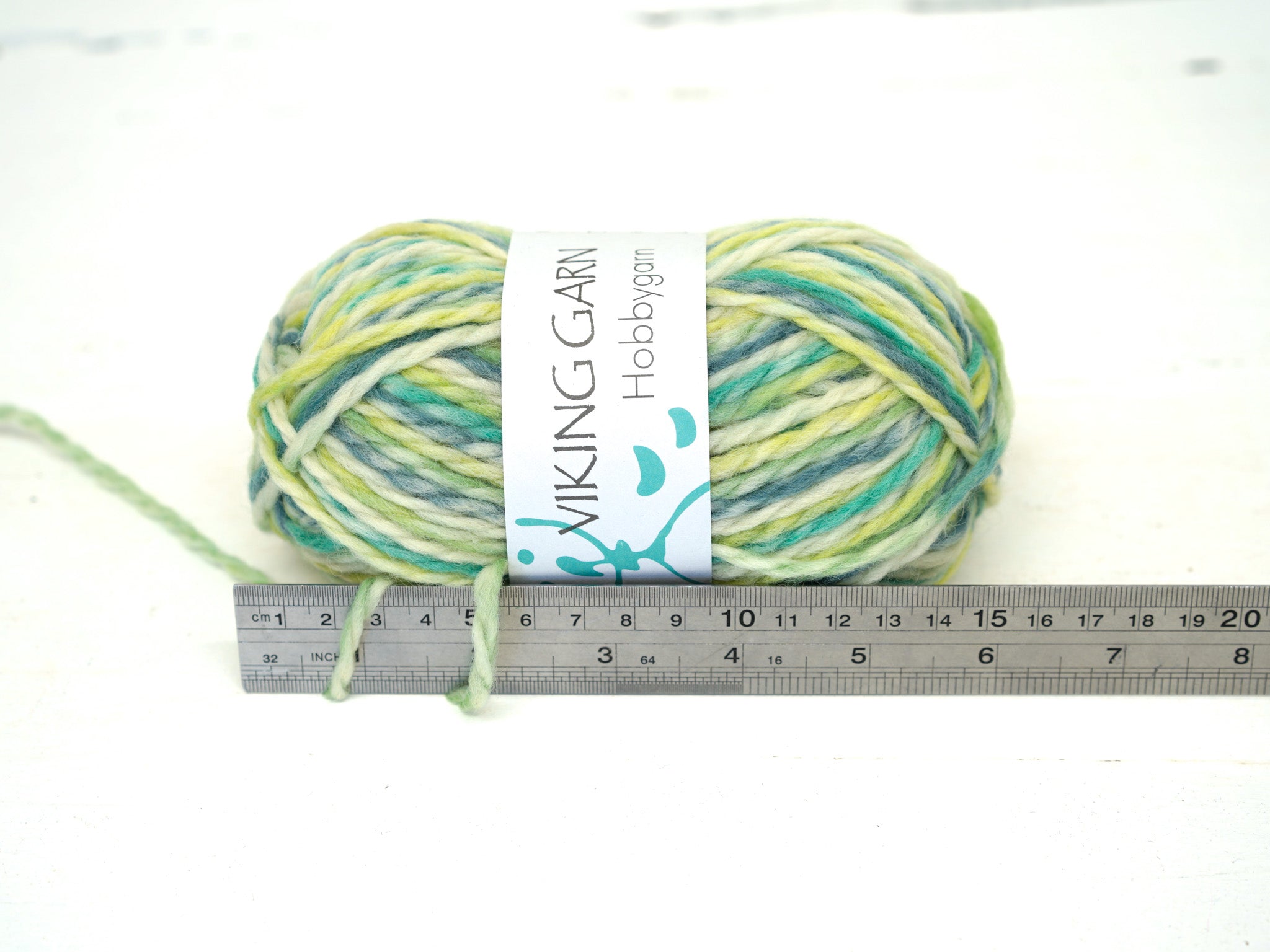Green Printed ARAN - Viking Hobbygarn - 50g/70m