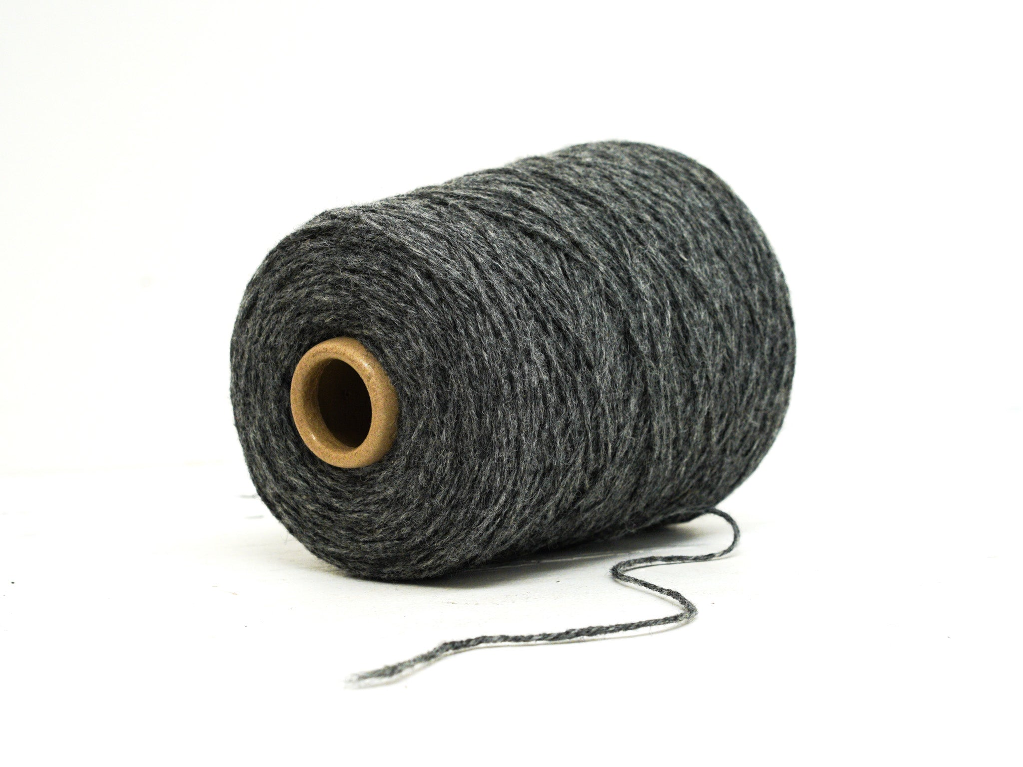 Graphite grey yarn for crafts - 206 color