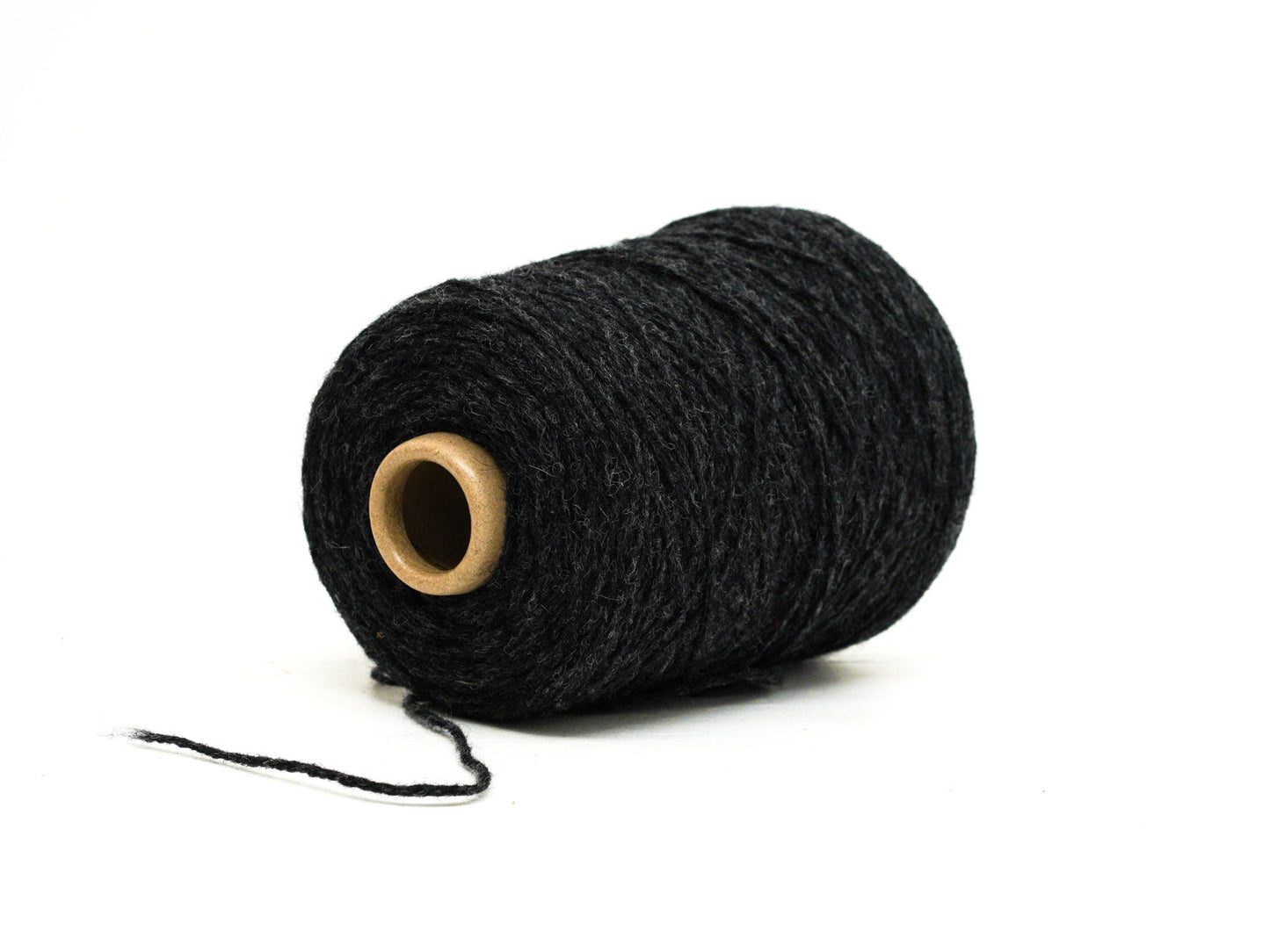 Dark grey yarn for crafts - 209 color