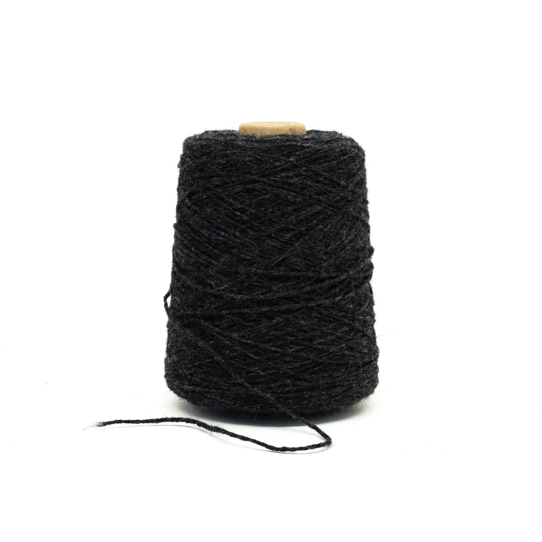 Dark grey yarn for crafts - 209 color