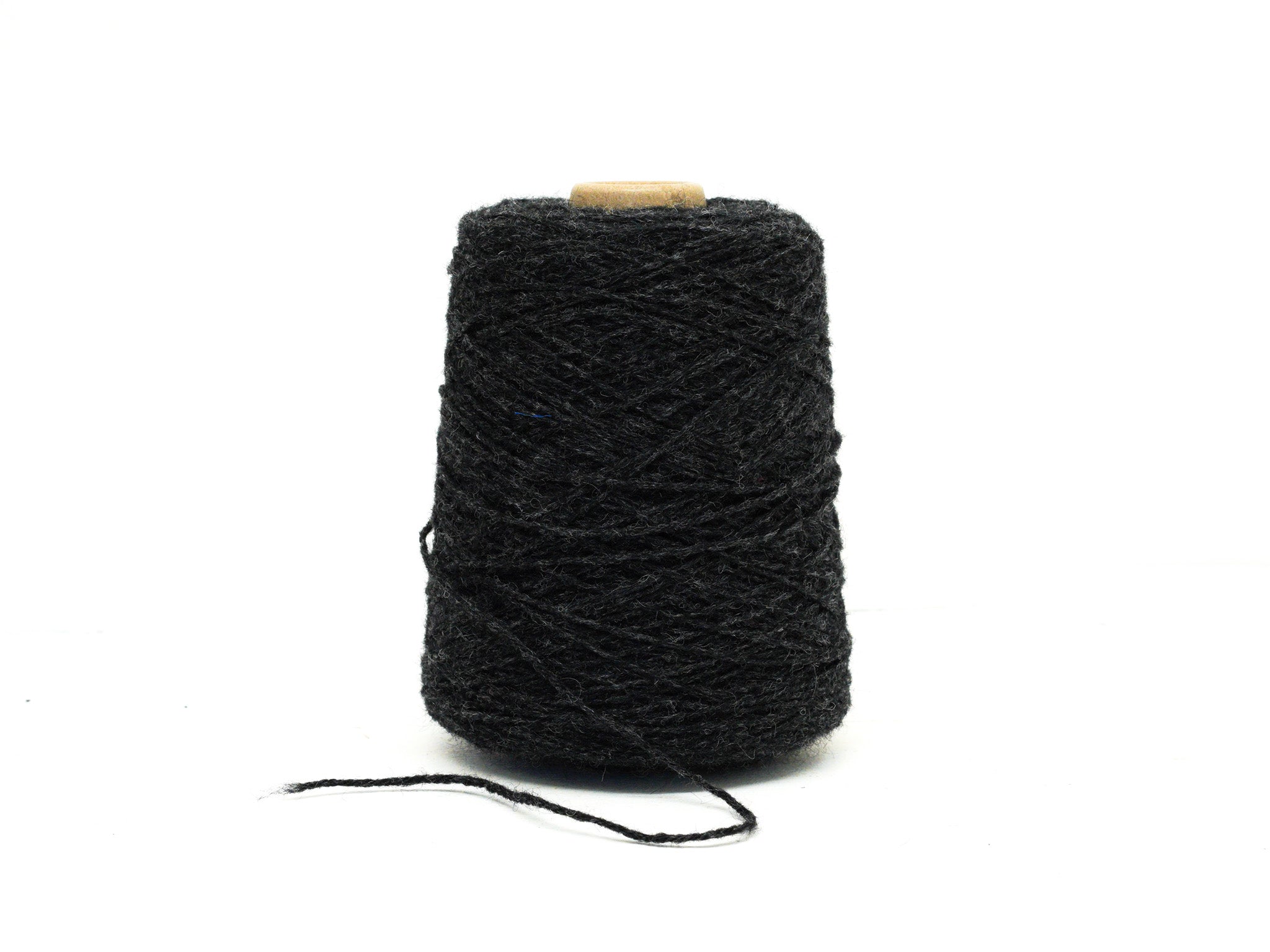 Dark grey yarn for crafts - 209 color