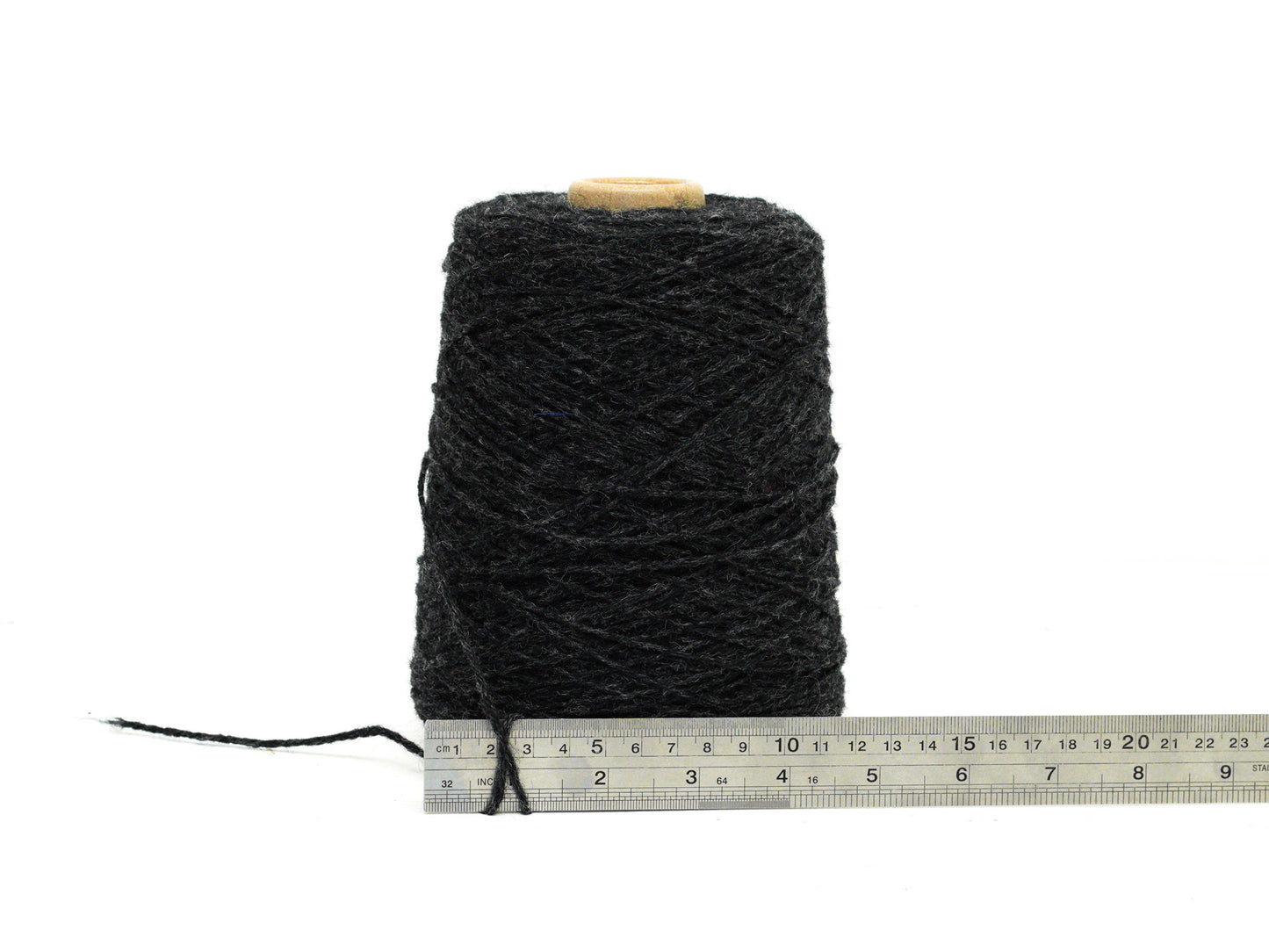 Dark grey yarn for crafts - 209 color