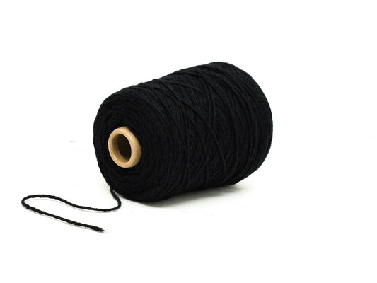 Black yarn for crafts - 210