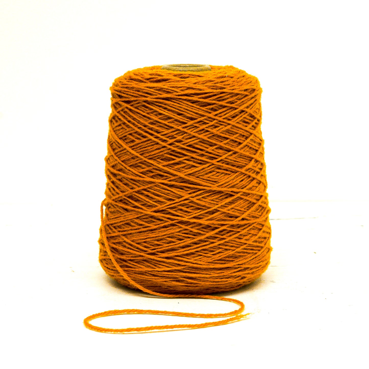 Pumpkin wool yarn for tufting - 290