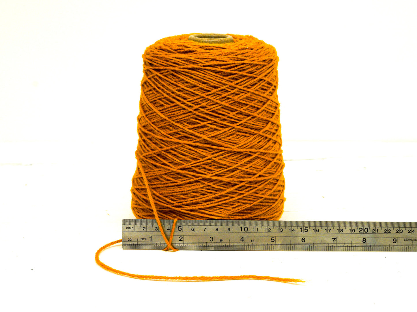 Pumpkin wool yarn for tufting - 290
