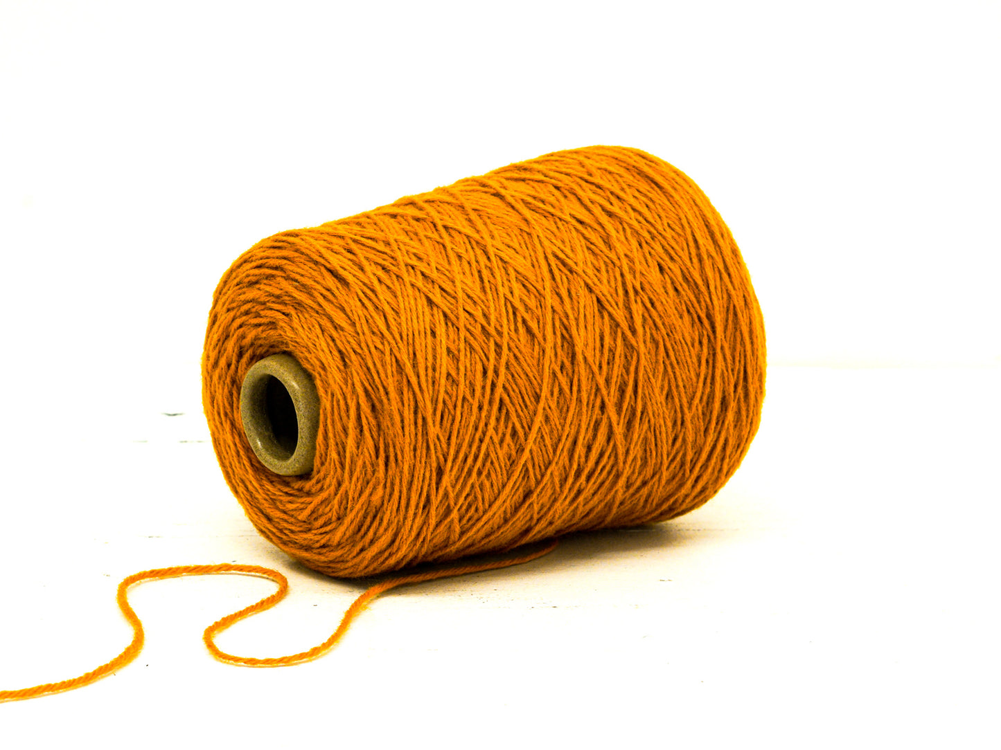 Pumpkin wool yarn for tufting - 290
