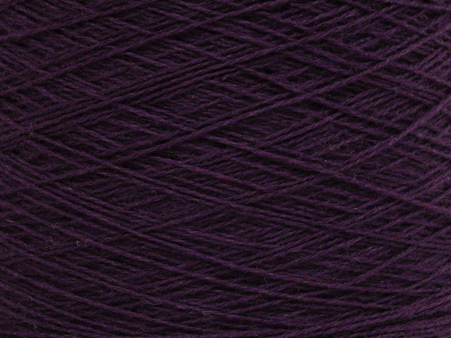 Purple soft merino wool in cone - 900g/31.7oz