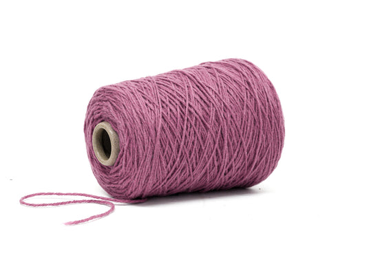 Tea Rose wool yarn in cone - color 530