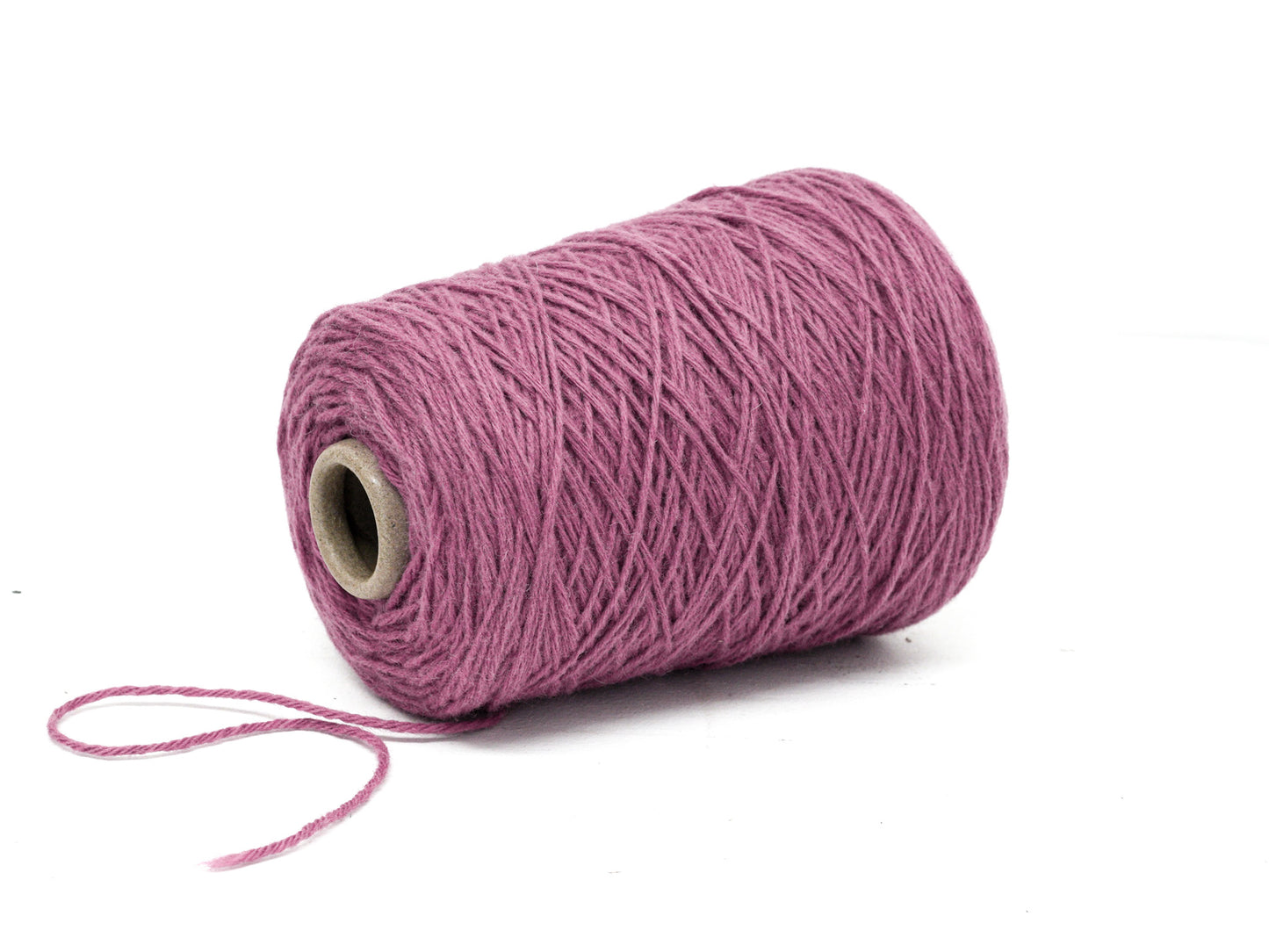 Tea Rose wool yarn in cone - color 530