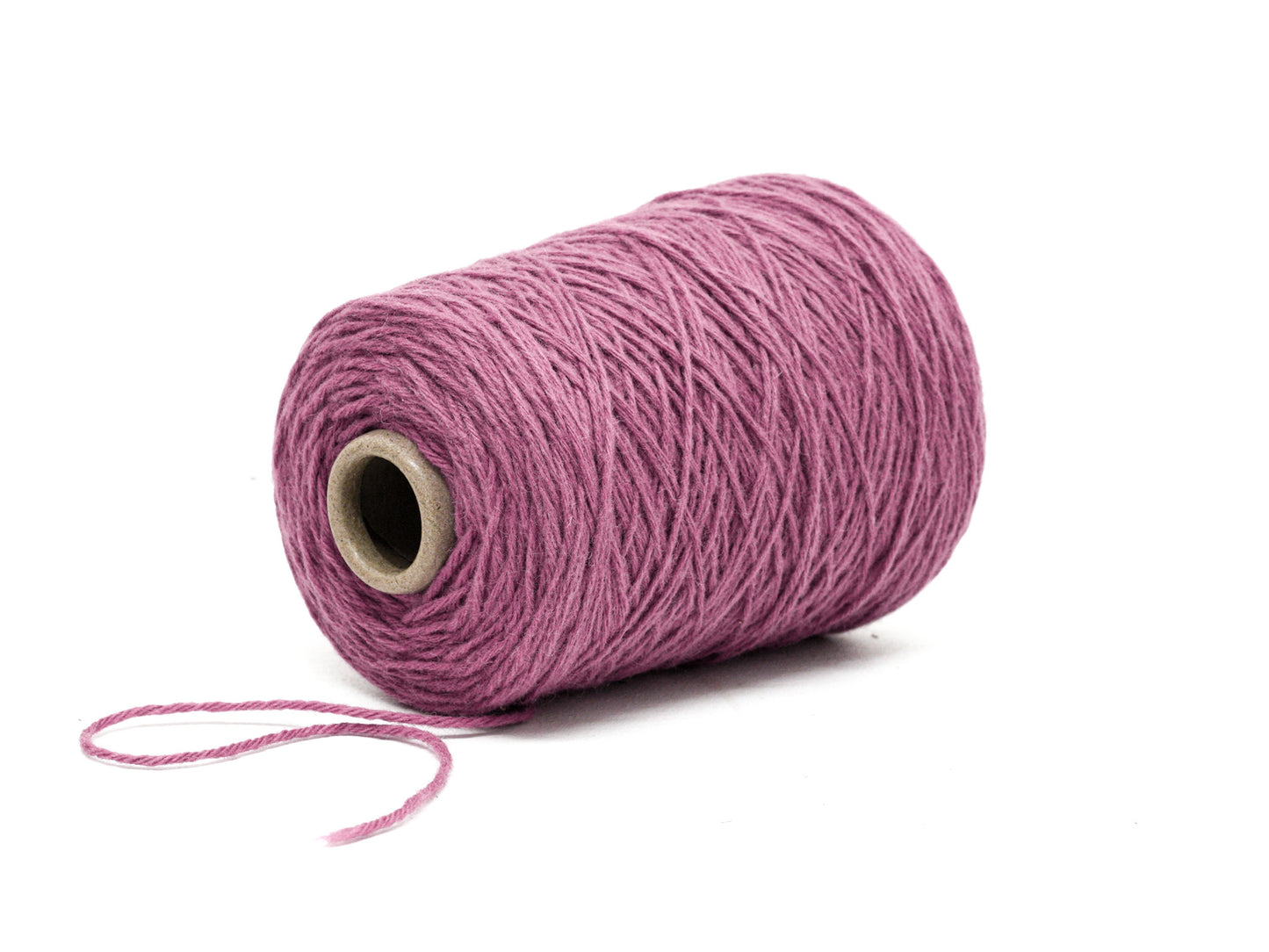 Tea Rose wool yarn in cone - color 530
