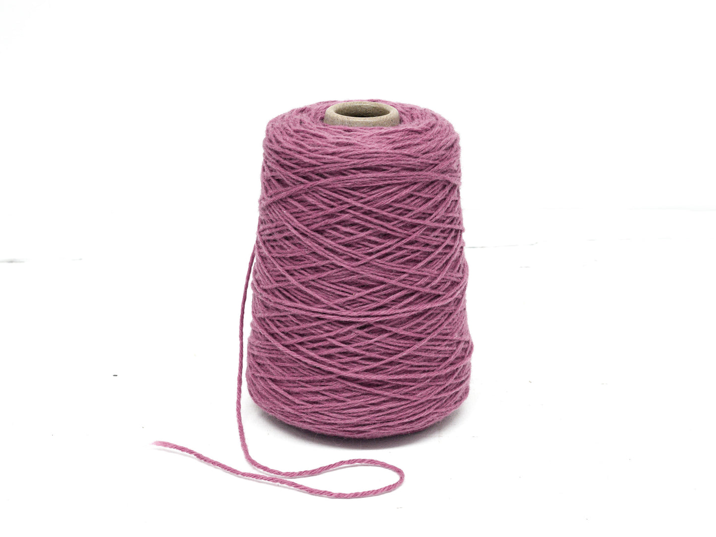 Tea Rose wool yarn in cone - color 530