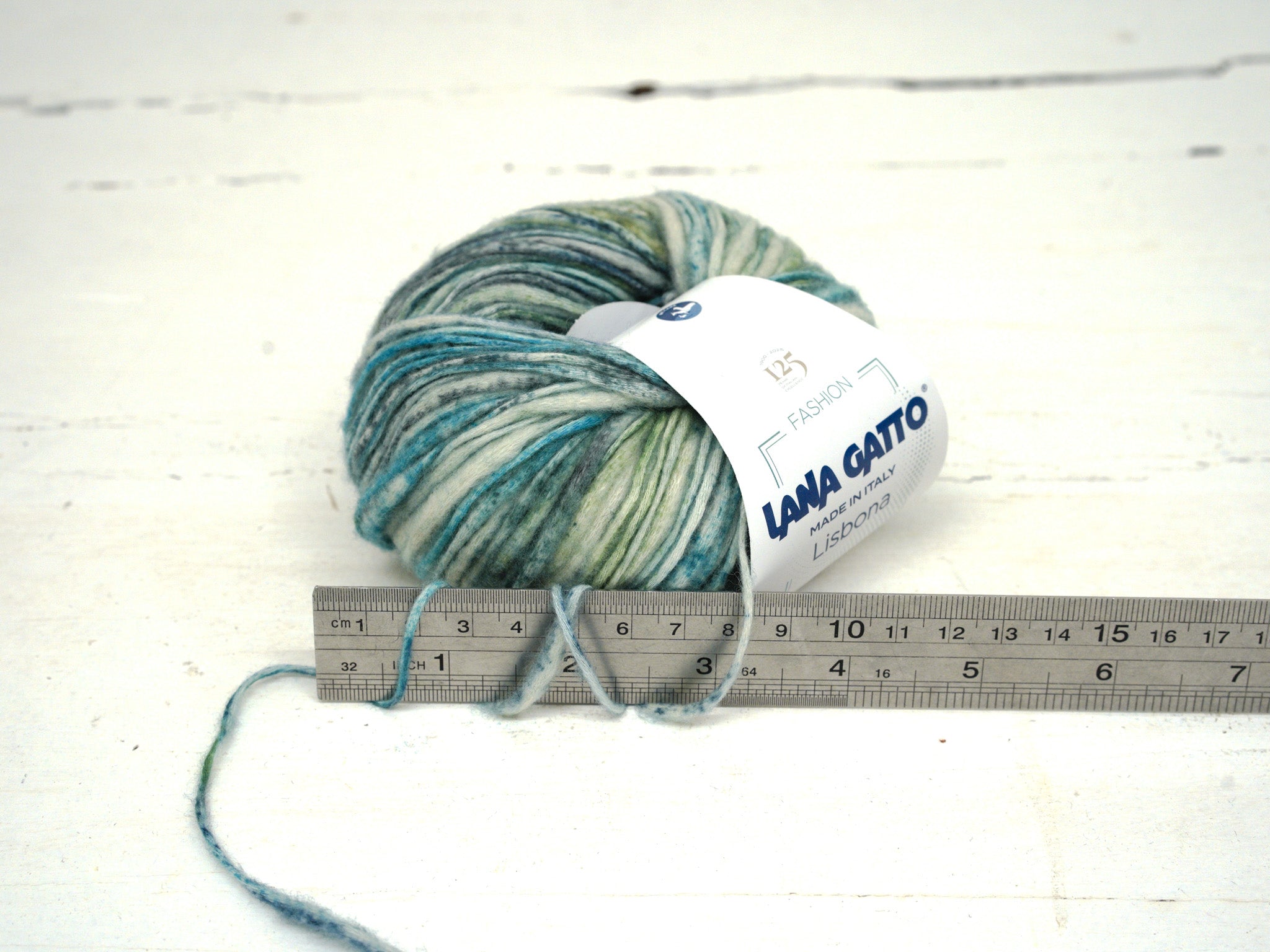 Lana Gatto Lisbona – Limited Edition Merino & Cotton Blend - 31063 - ocean green