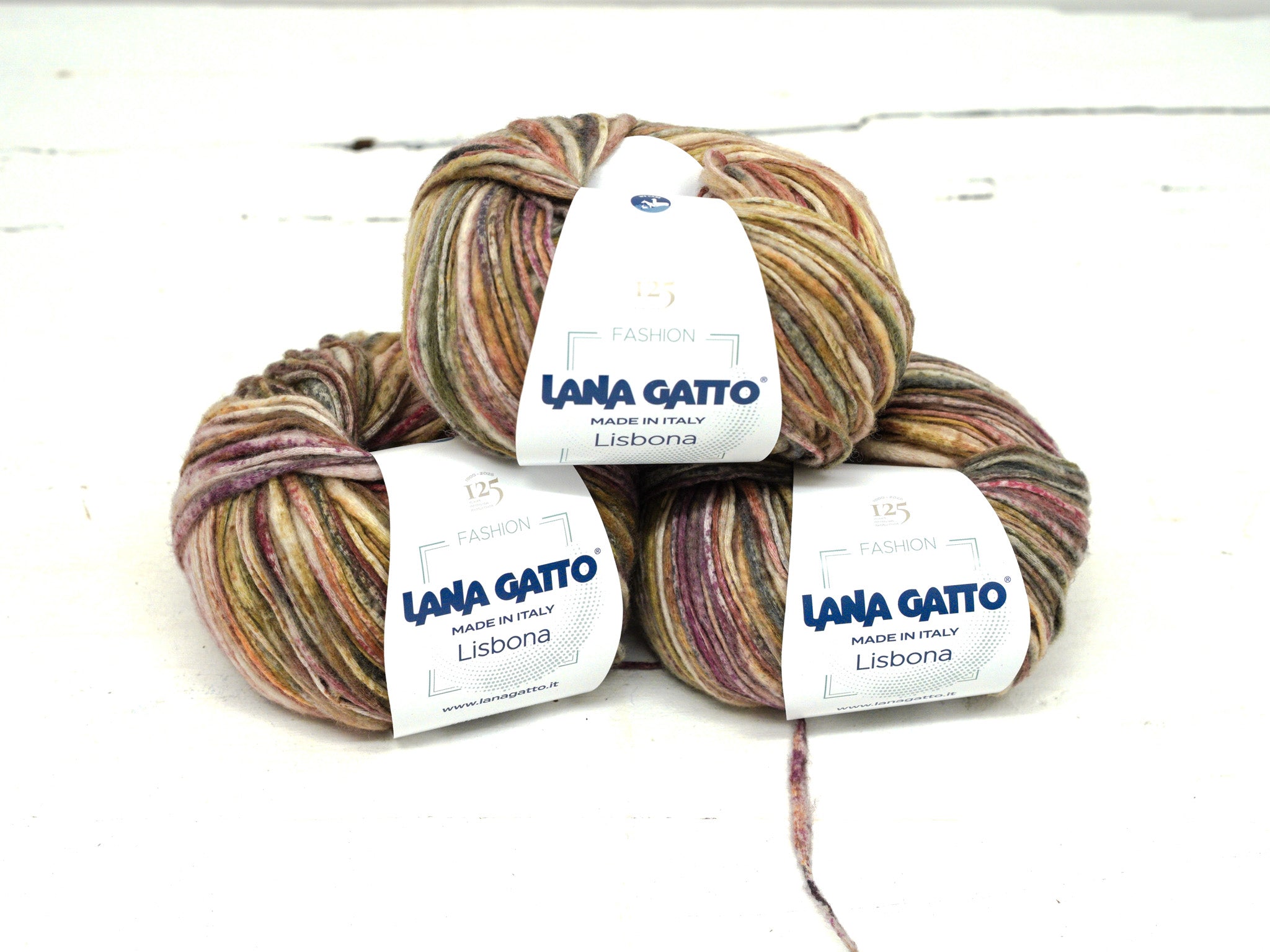 Lana Gatto Lisbona – Limited Edition Merino & Cotton Blend 31060 – Warm brown