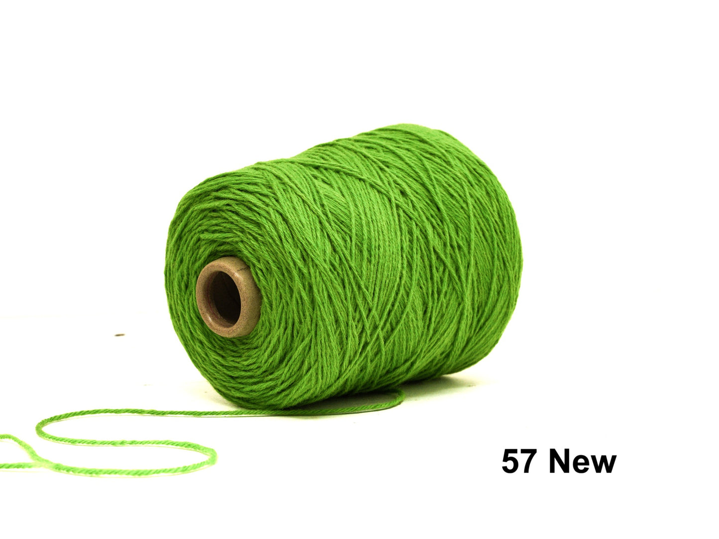 Green melange Carpet wool in cone - 60