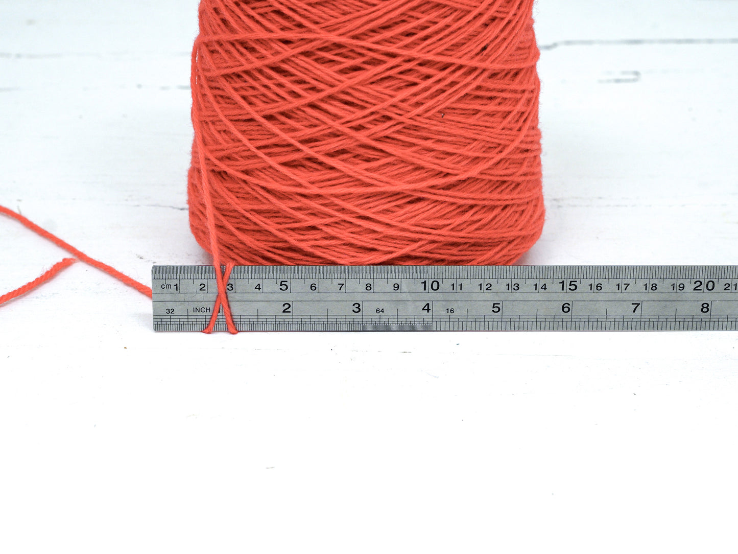 Coral Carpet wool in cone - 83