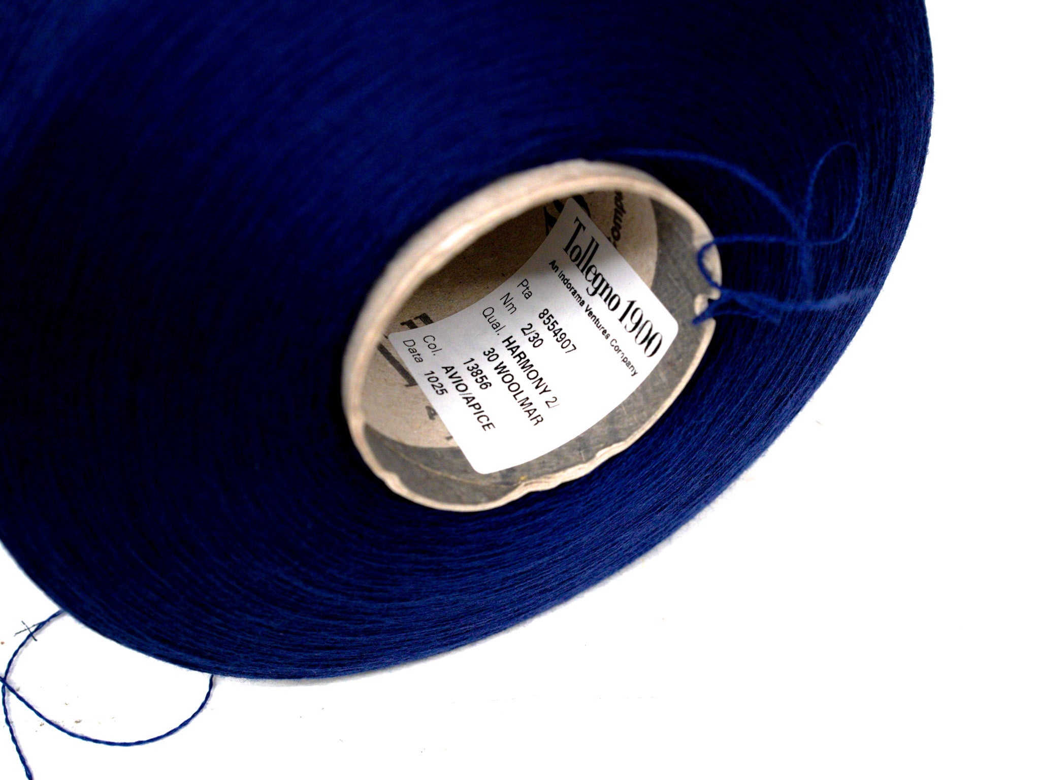 Dark blue - 13856 - 100% Extra Fine Merino Wool - Ultra Thin Lace - 100g/3.5oz