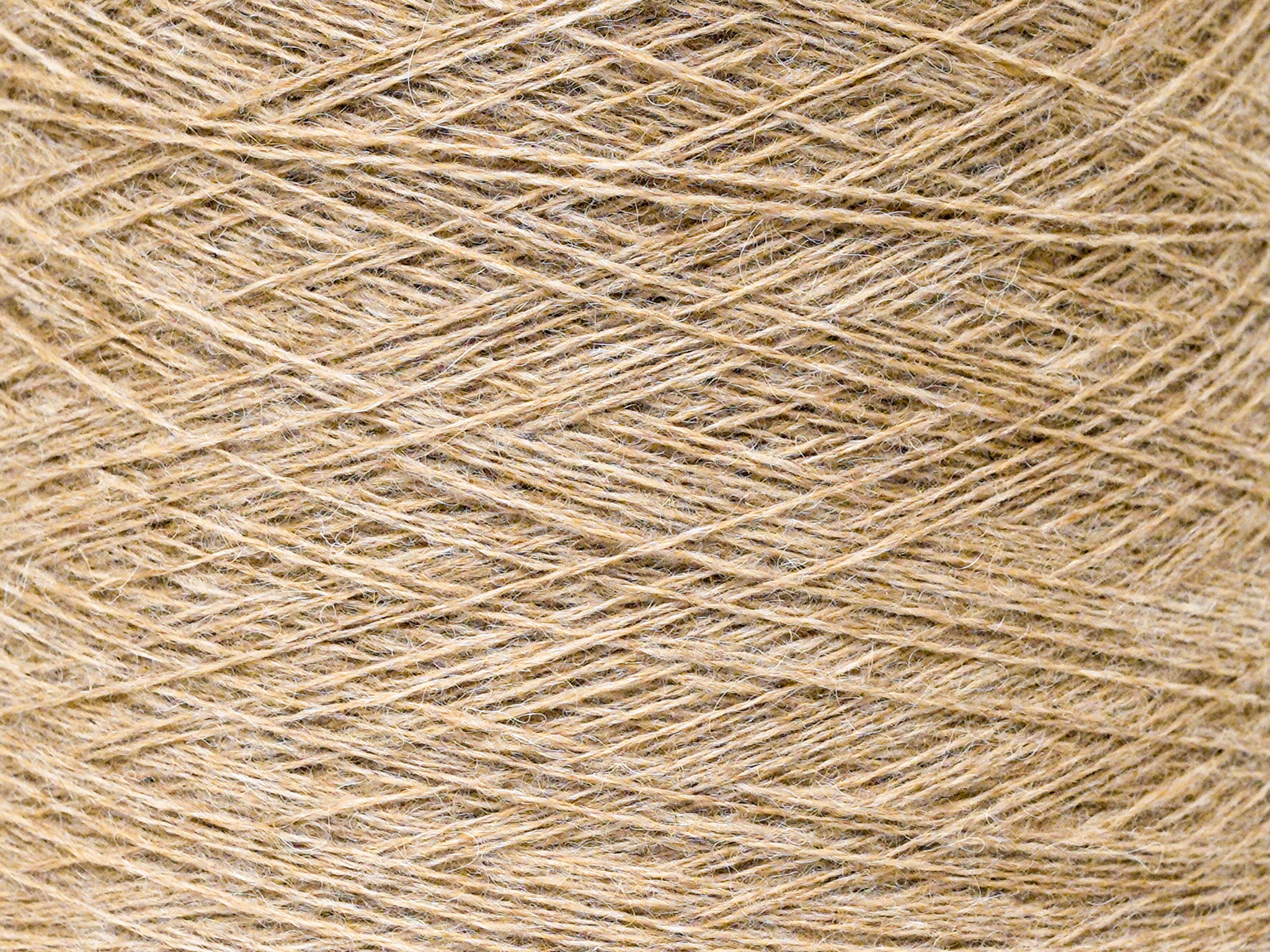 Undyed brown lace Alpaca Yarn in Cone 900g/4730m