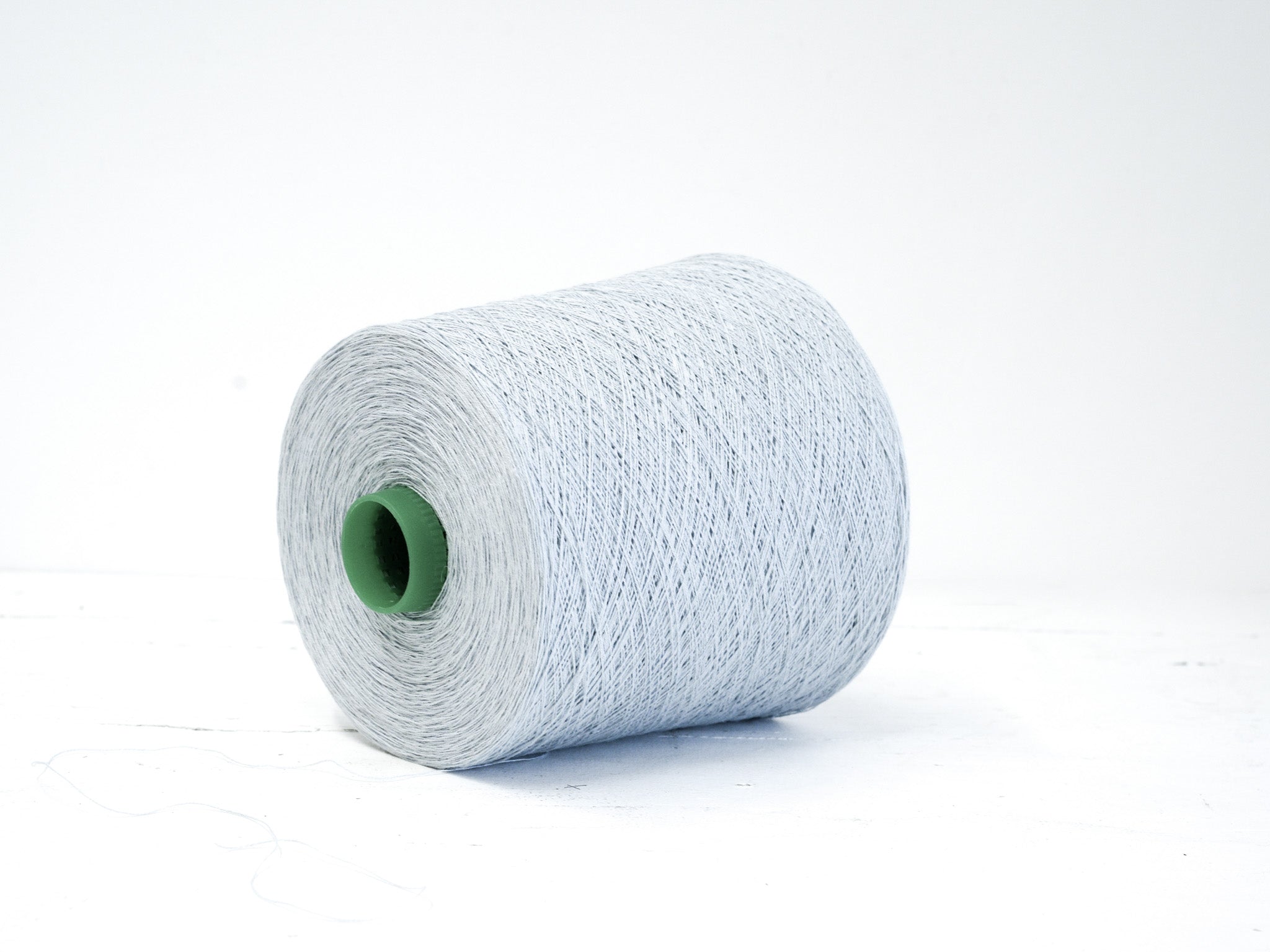 Pale blue Linen Yarn: Baltic Flax, Lace Knitting, Crochet (100g/1000m in Cone)