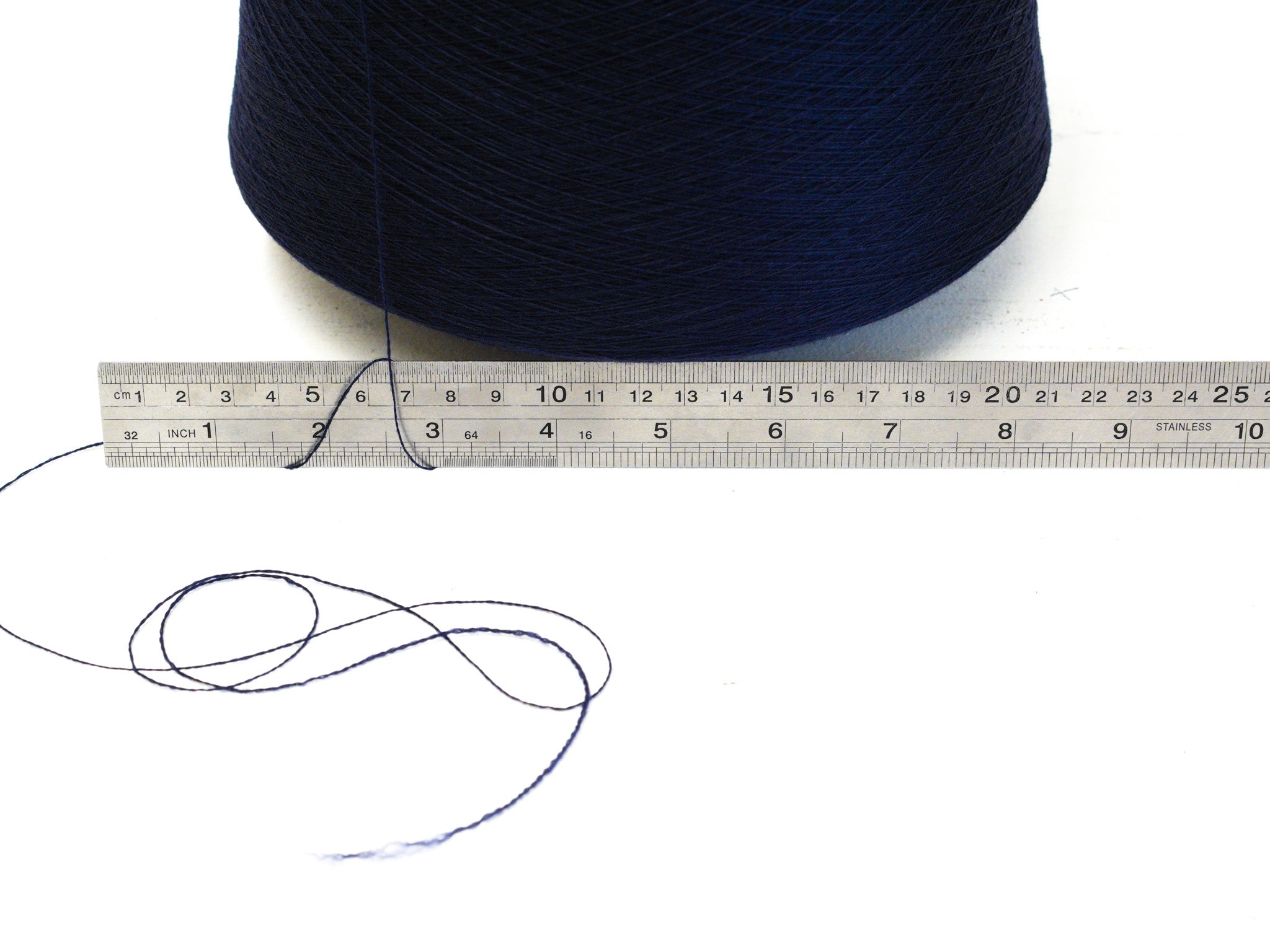 Captain Navy - 10214 - 100% Extra Fine Merino Wool - Ultra Thin Lace